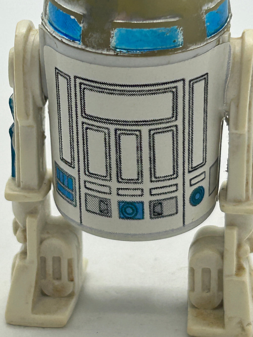 VINTAGE STAR WARS R2D2 REPRODUCTION/REPLICA STICKER ONLY