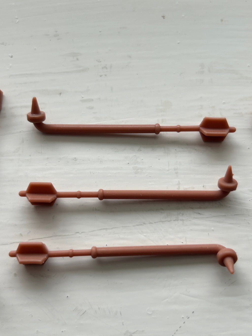 FIVE VINTAGE STAR WARS REPRODUCTION/REPLICA WEAPON GAFFI STICK'S 3D Printed