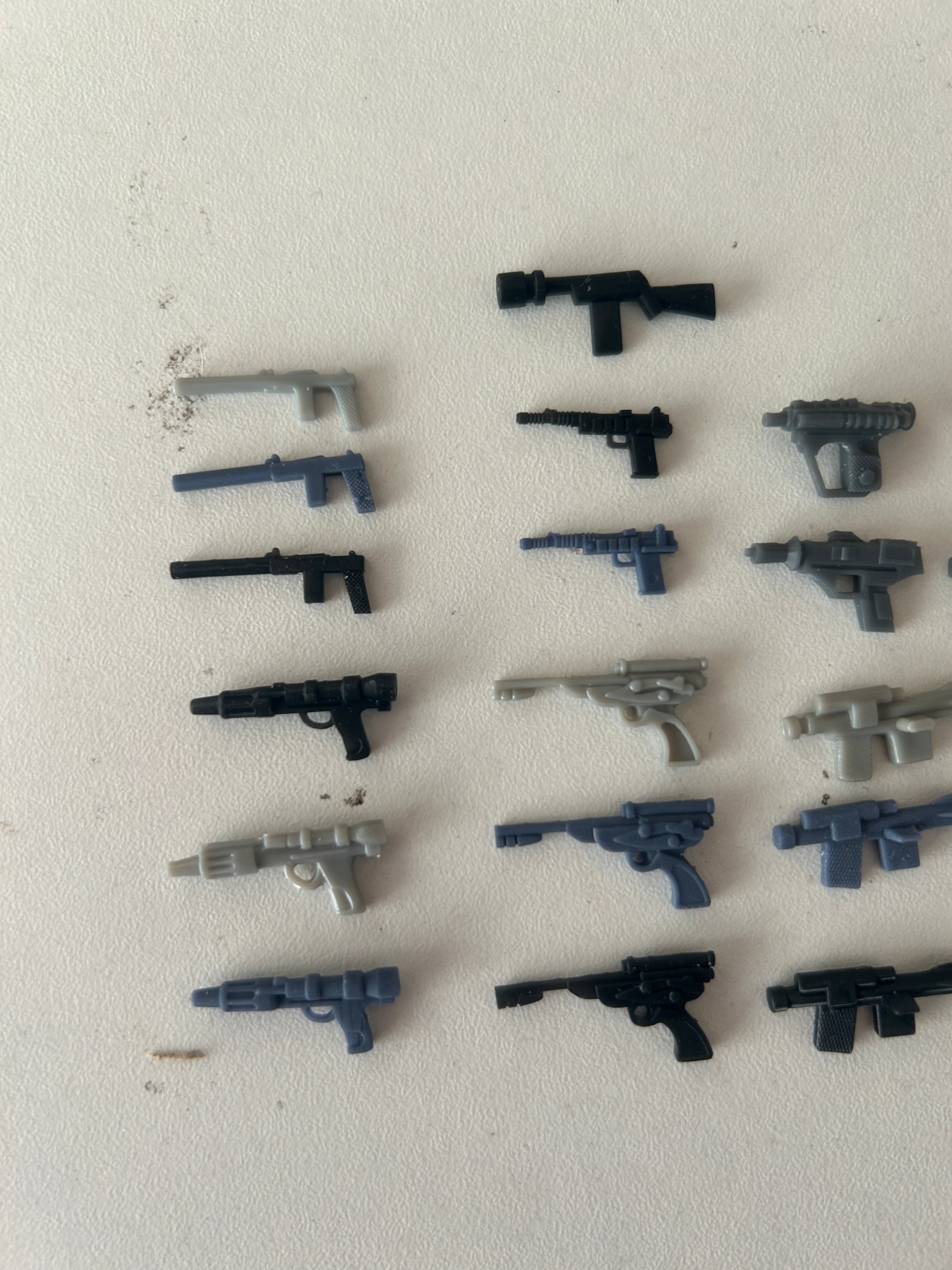 VINTAGE STAR WARS REPRODUCTION REPLICA WEAPONS BLASTER SET 24 ITEMS 3D PRINTED