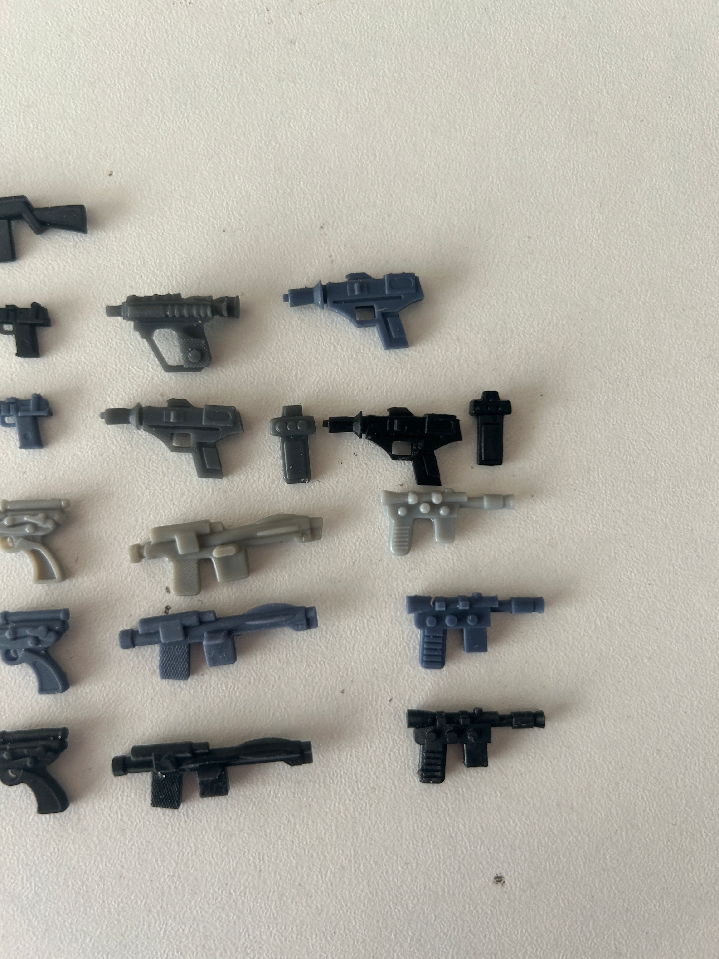 VINTAGE STAR WARS REPRODUCTION REPLICA WEAPONS BLASTER SET 24 ITEMS 3D PRINTED