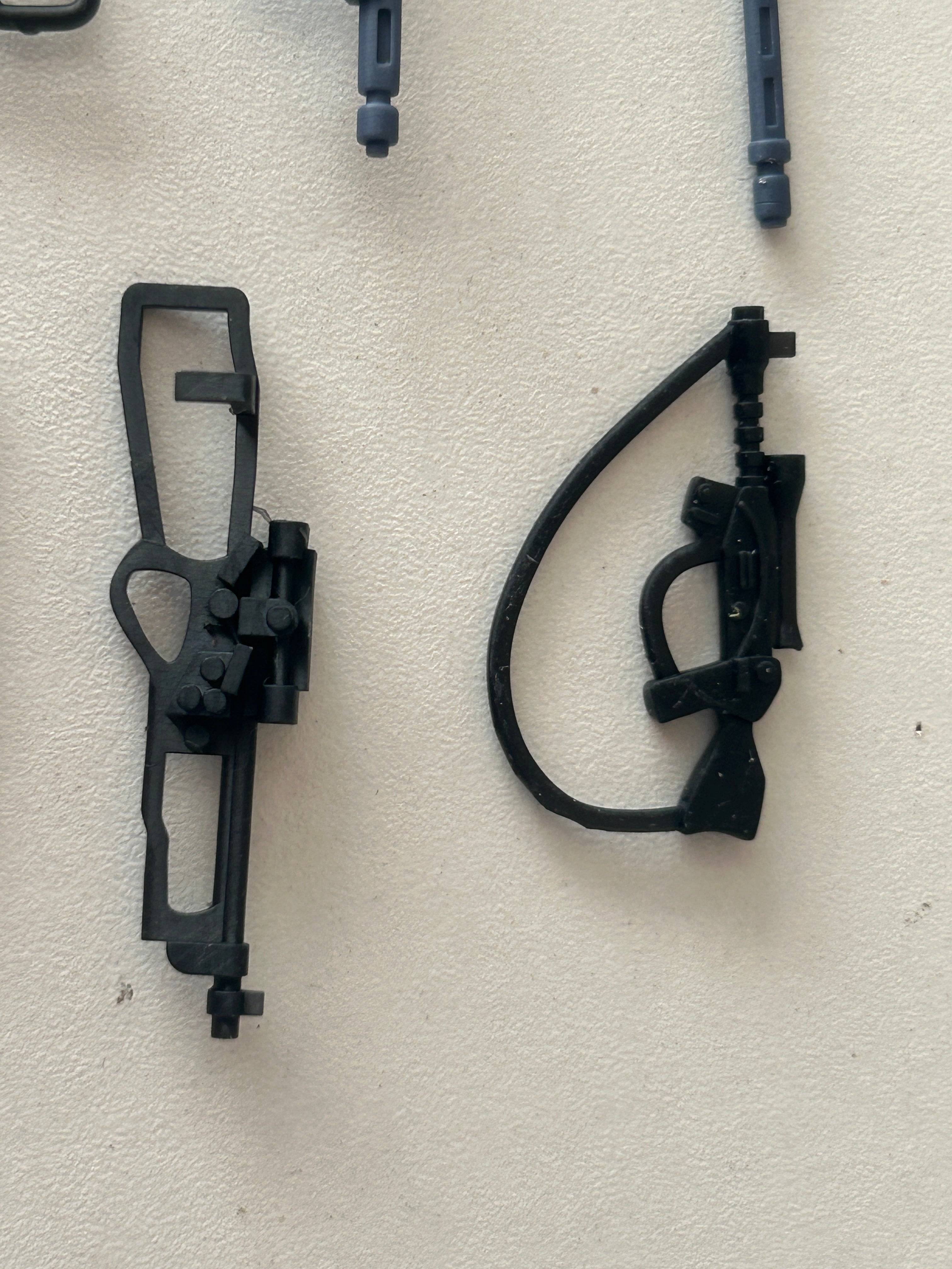 VINTAGE STAR WARS REPRODUCTION/REPLICA WEAPONS RIFLE SET 8 ITEMS 3D PRINTED