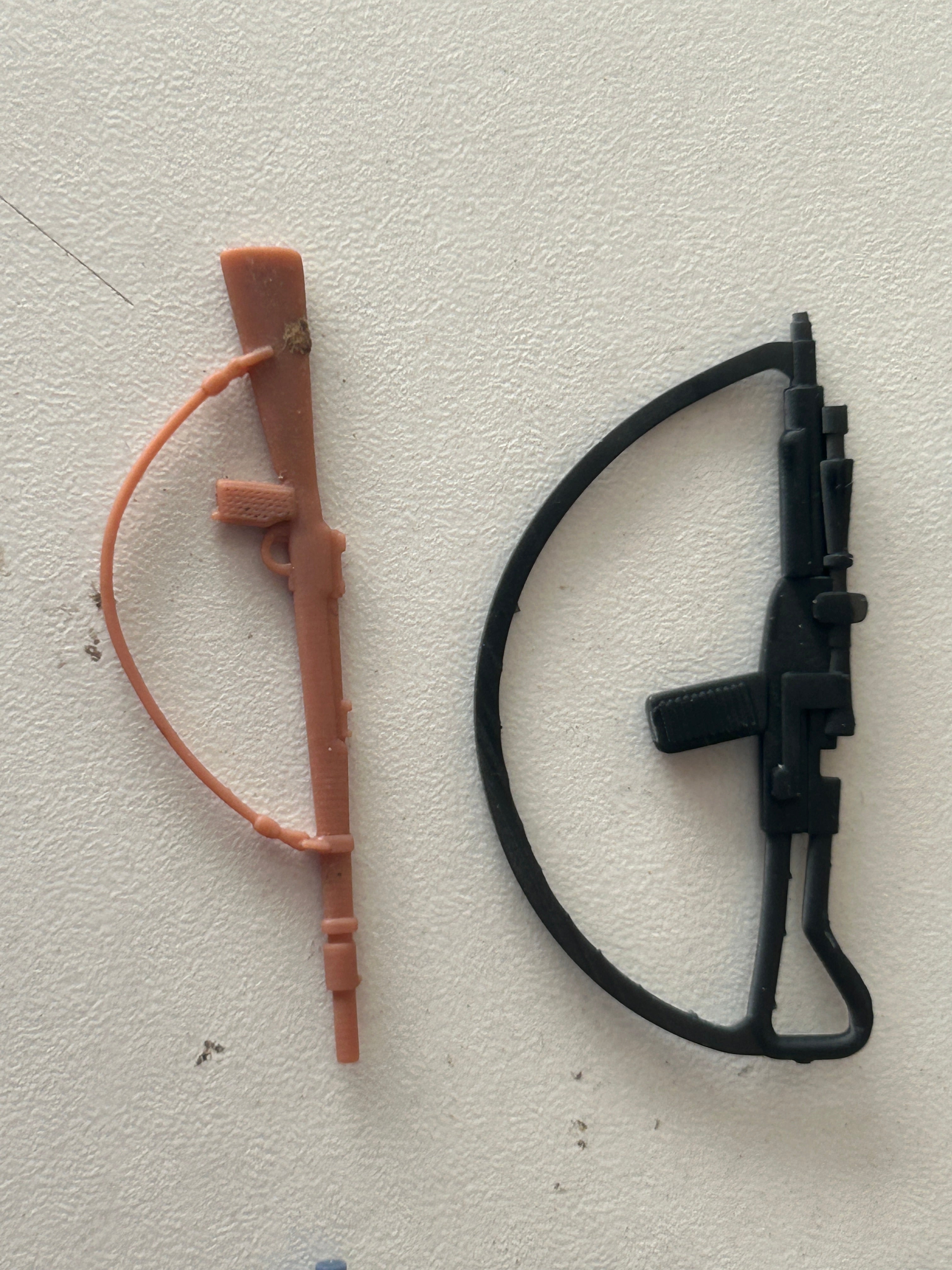 VINTAGE STAR WARS REPRODUCTION/REPLICA WEAPONS RIFLE SET 8 ITEMS 3D PRINTED