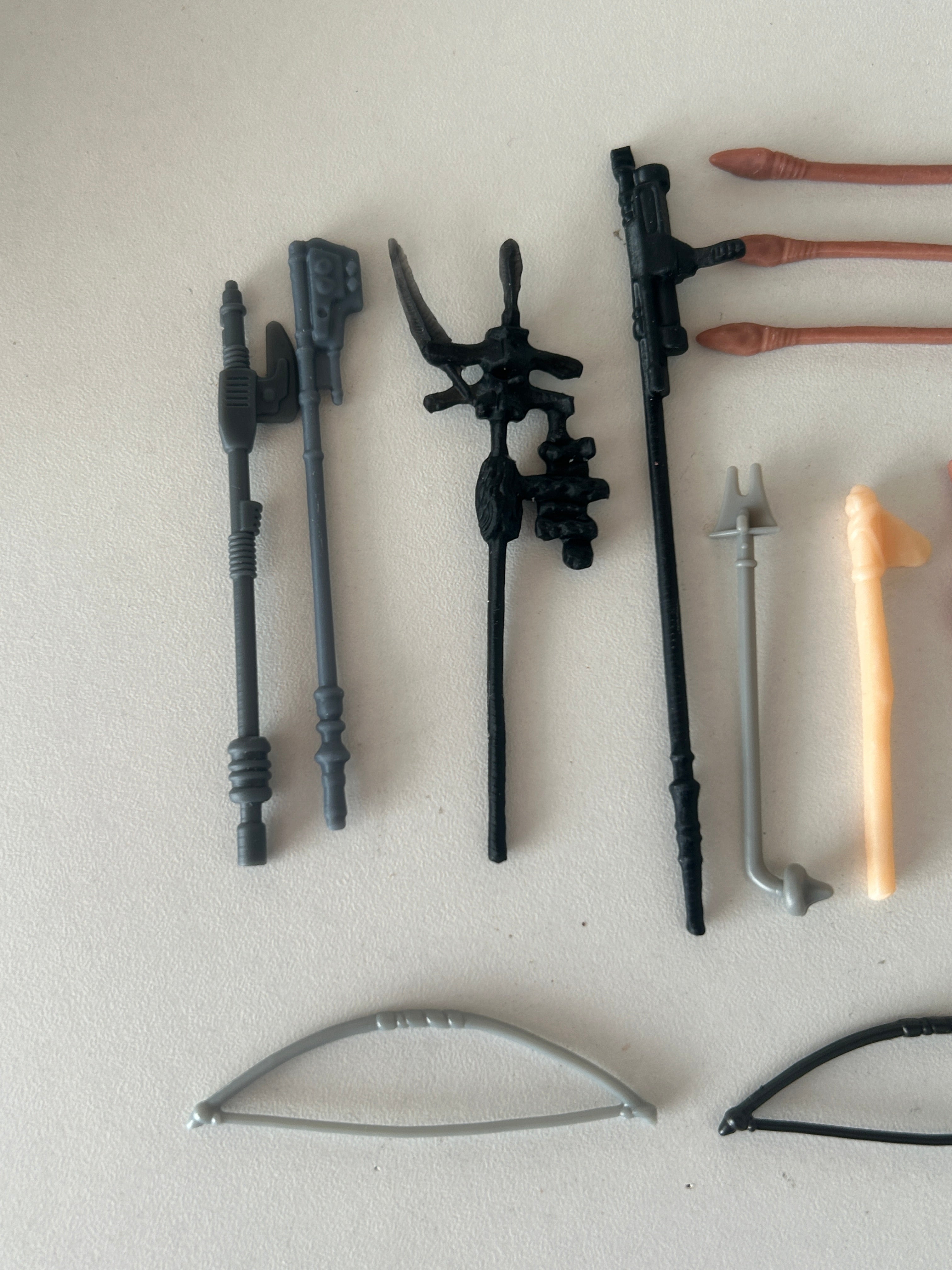 VINTAGE STAR WARS REPRODUCTION/REPLICA WEAPONS VARIOUS SET 19 ITEMS 3D PRINTED