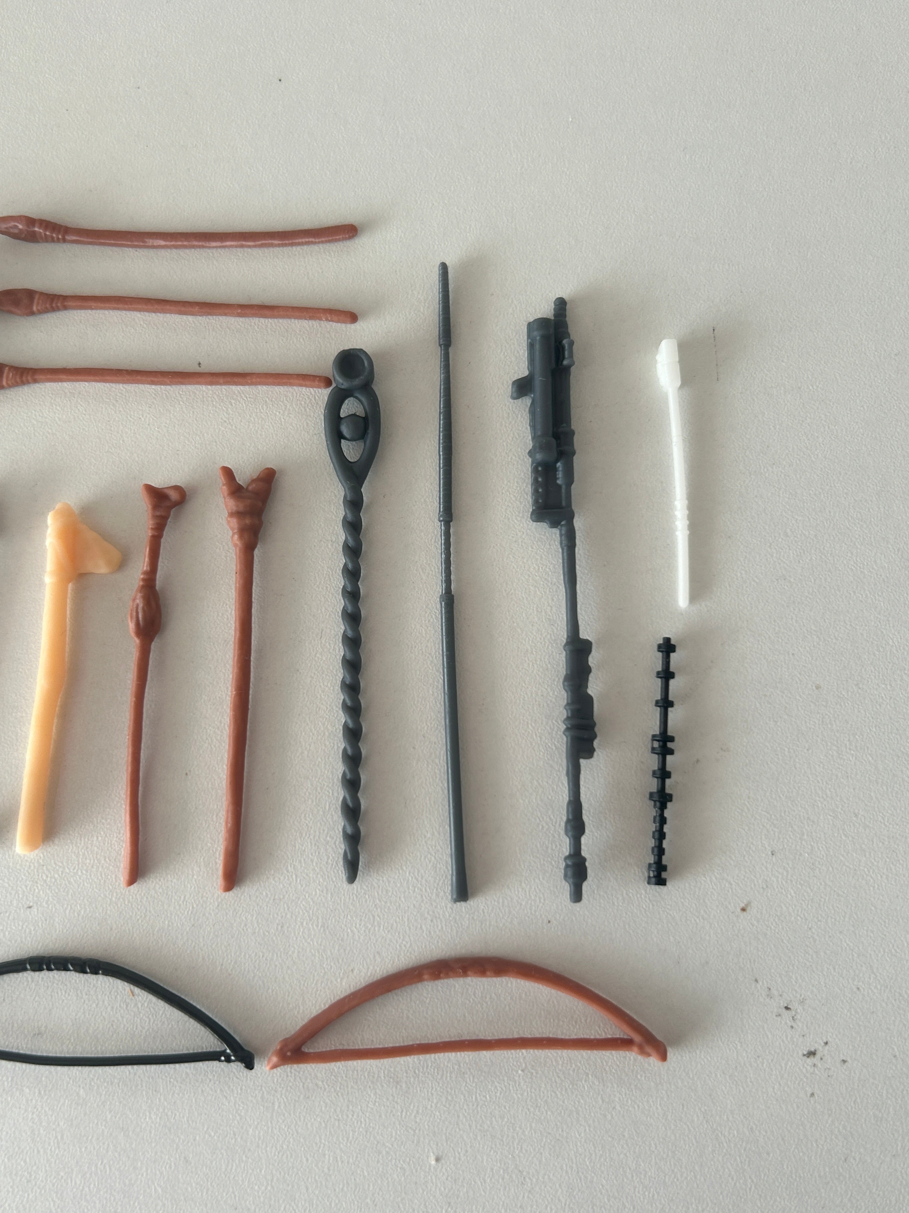 VINTAGE STAR WARS REPRODUCTION/REPLICA WEAPONS VARIOUS SET 19 ITEMS 3D PRINTED