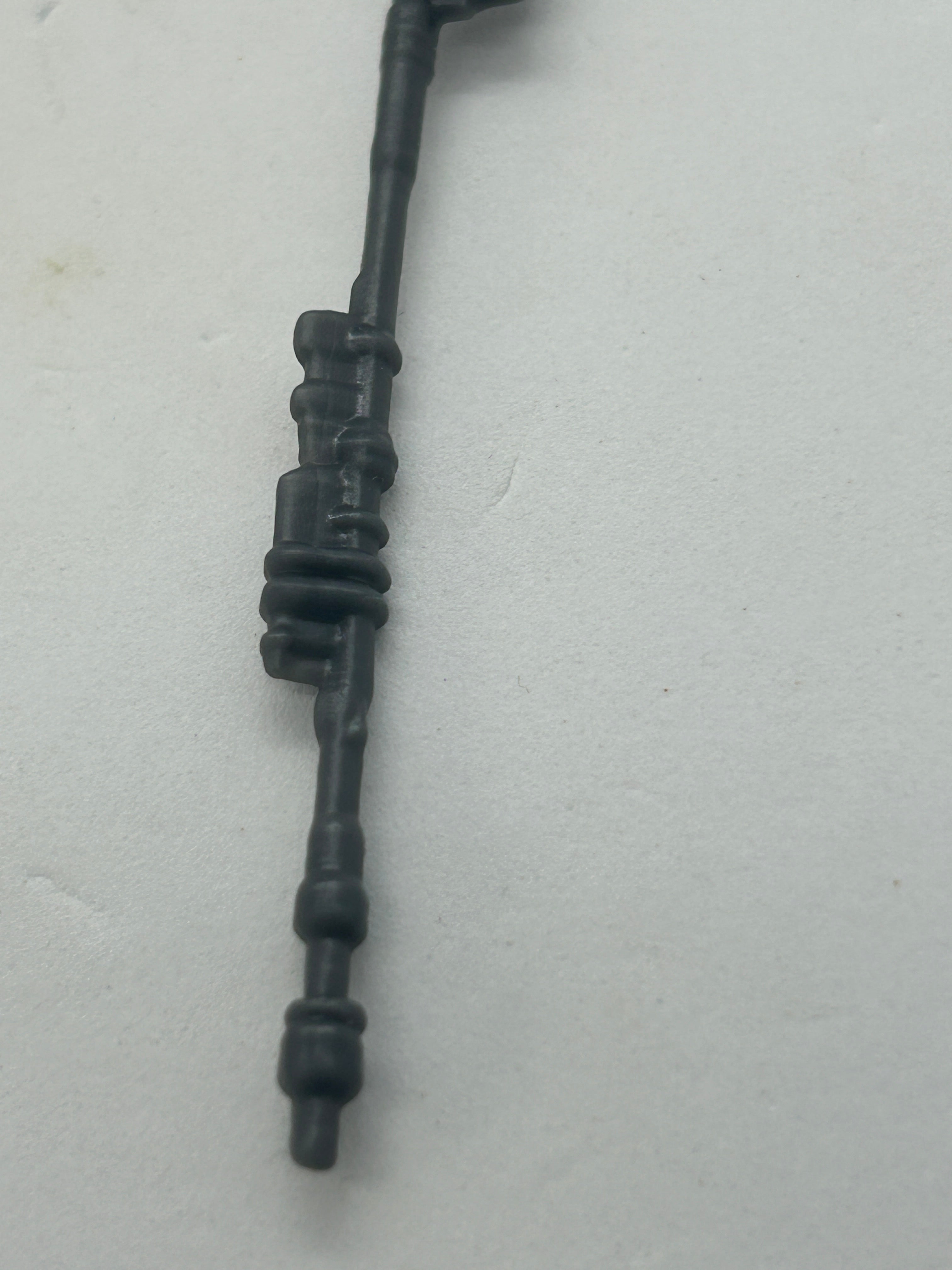 VINTAGE STAR WARS REPRODUCTION/REPLICA WEAPON KLAATU STAFF 3D PRINTED DARK GREY