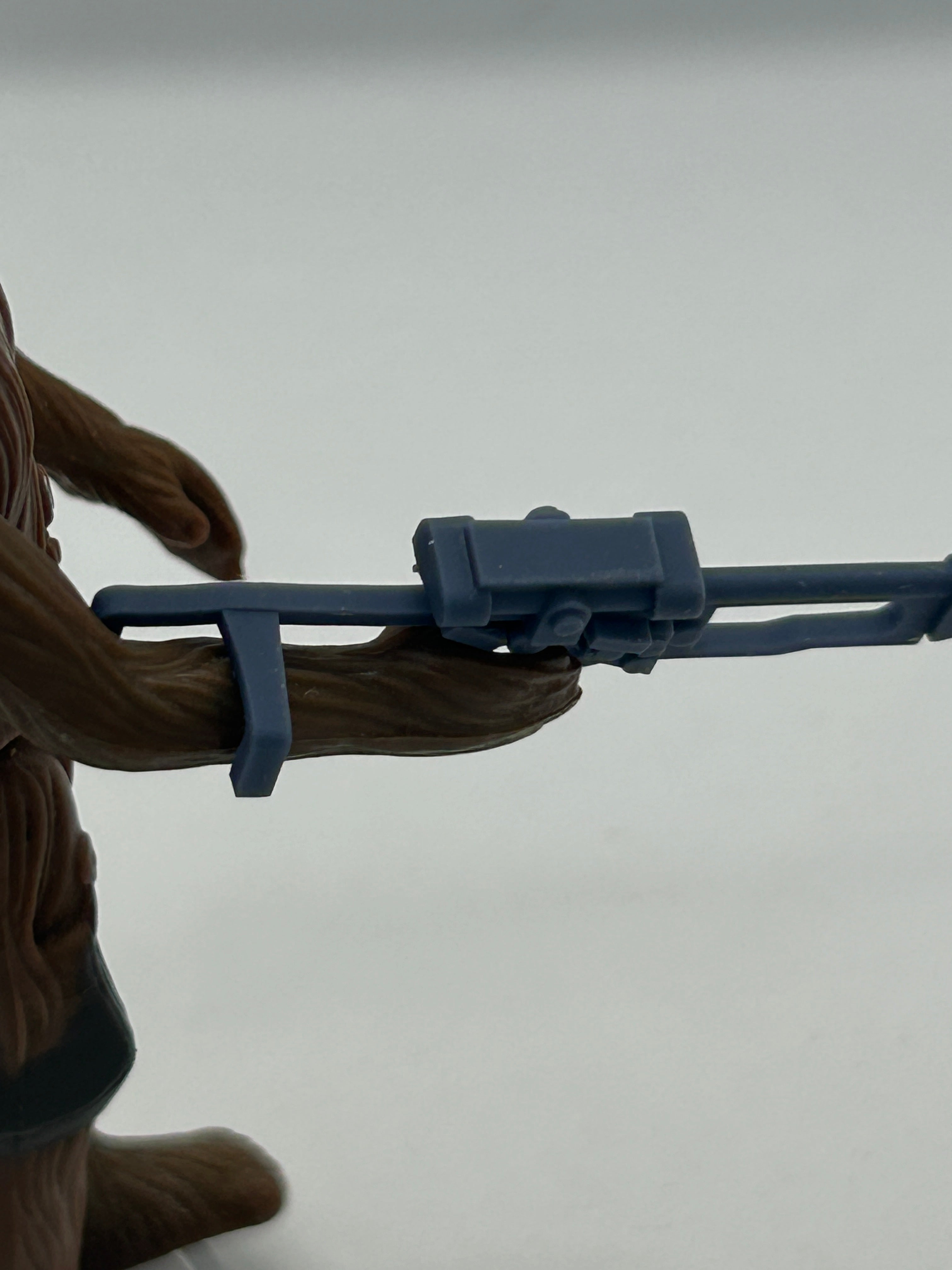 VINTAGE STAR WARS REPRODUCTION REPLICA WEAPON CHEWBACCA BOWCASTER BLUE 3D PRINT