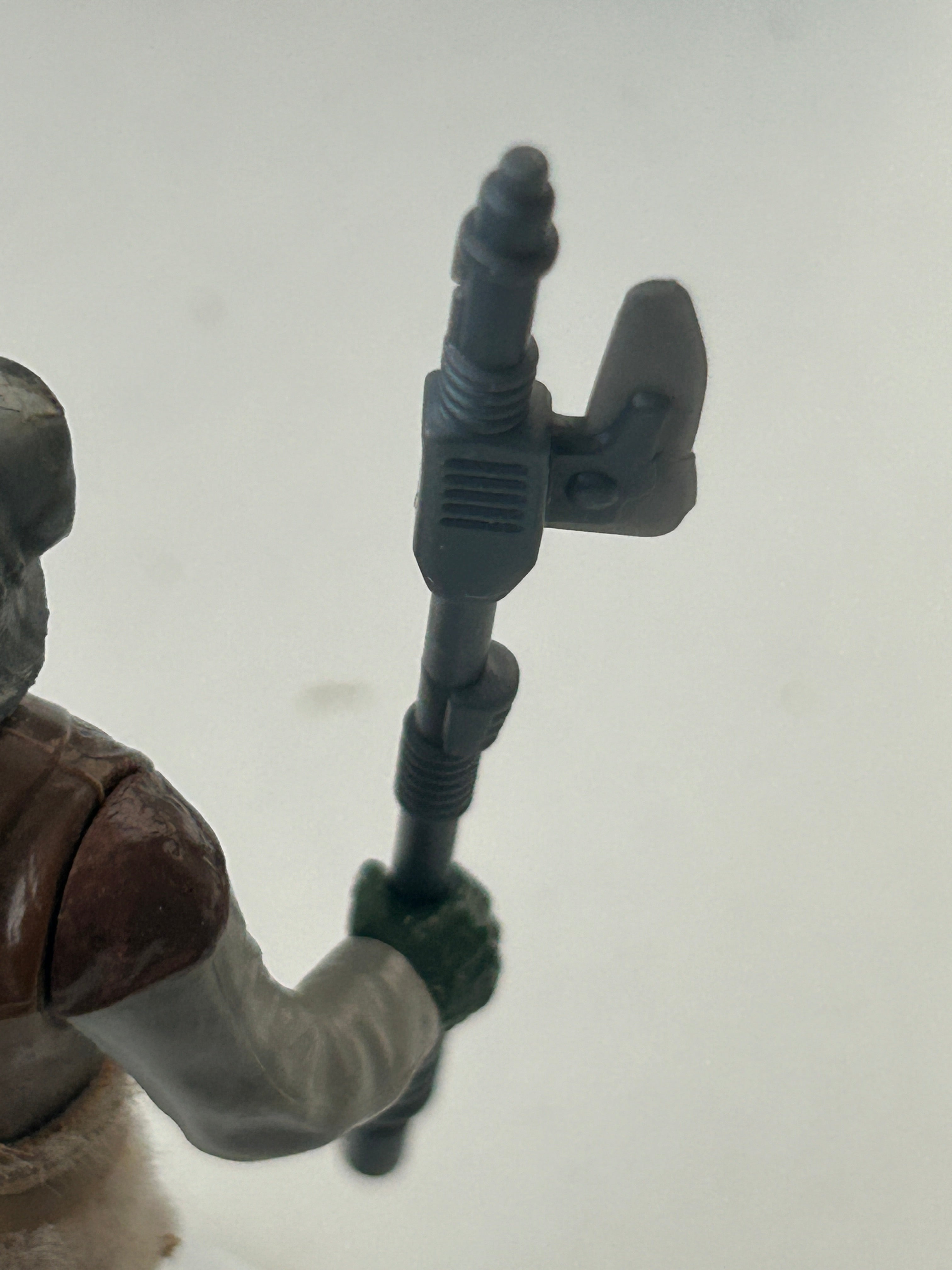 VINTAGE STAR WARS REPRODUCTION REPLICA WEAPON SKIFF GUARD VIBRO AXE BLADE  3D