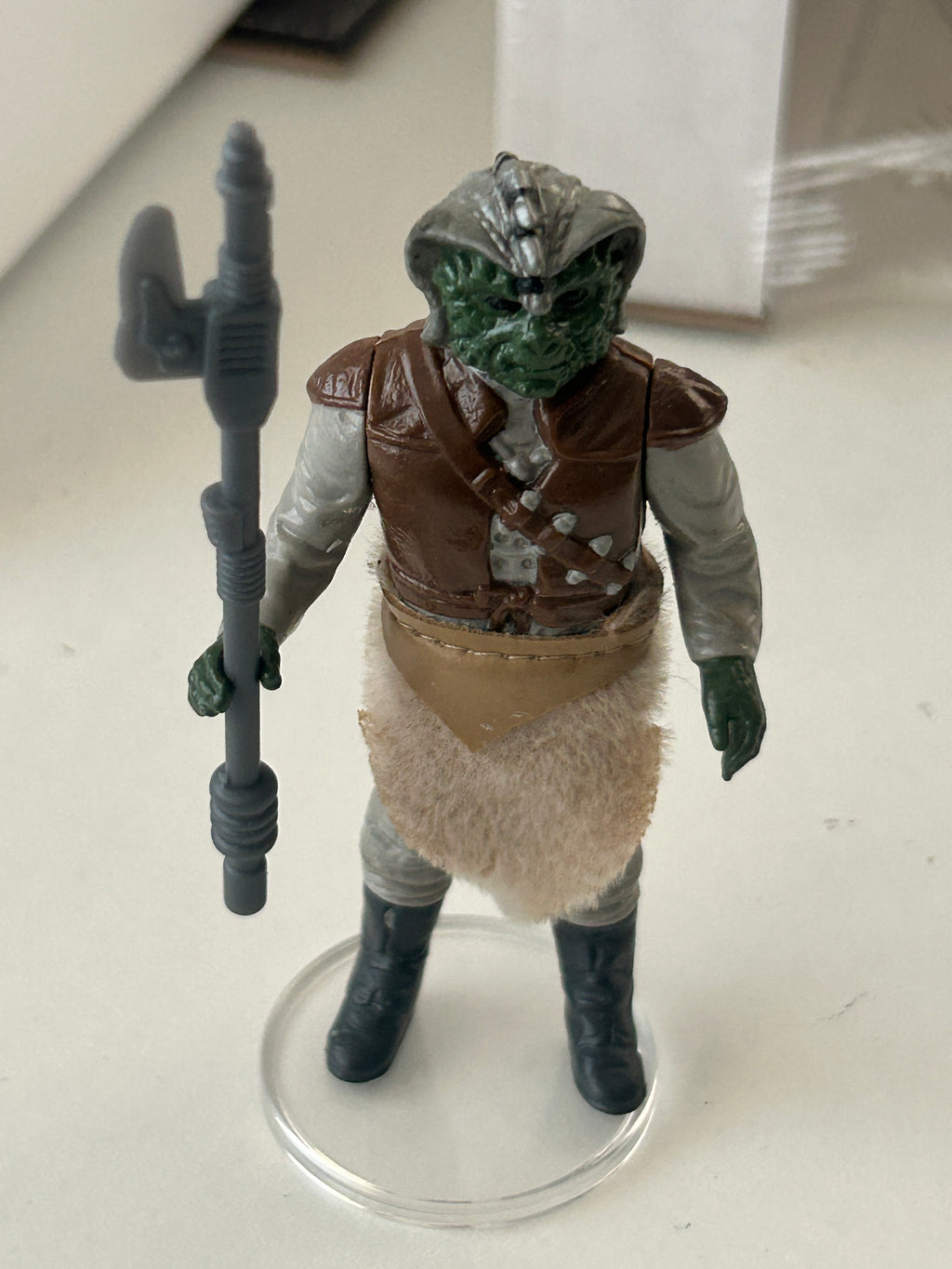 VINTAGE STAR WARS REPRODUCTION REPLICA WEAPON SKIFF GUARD VIBRO AXE BLADE  3D