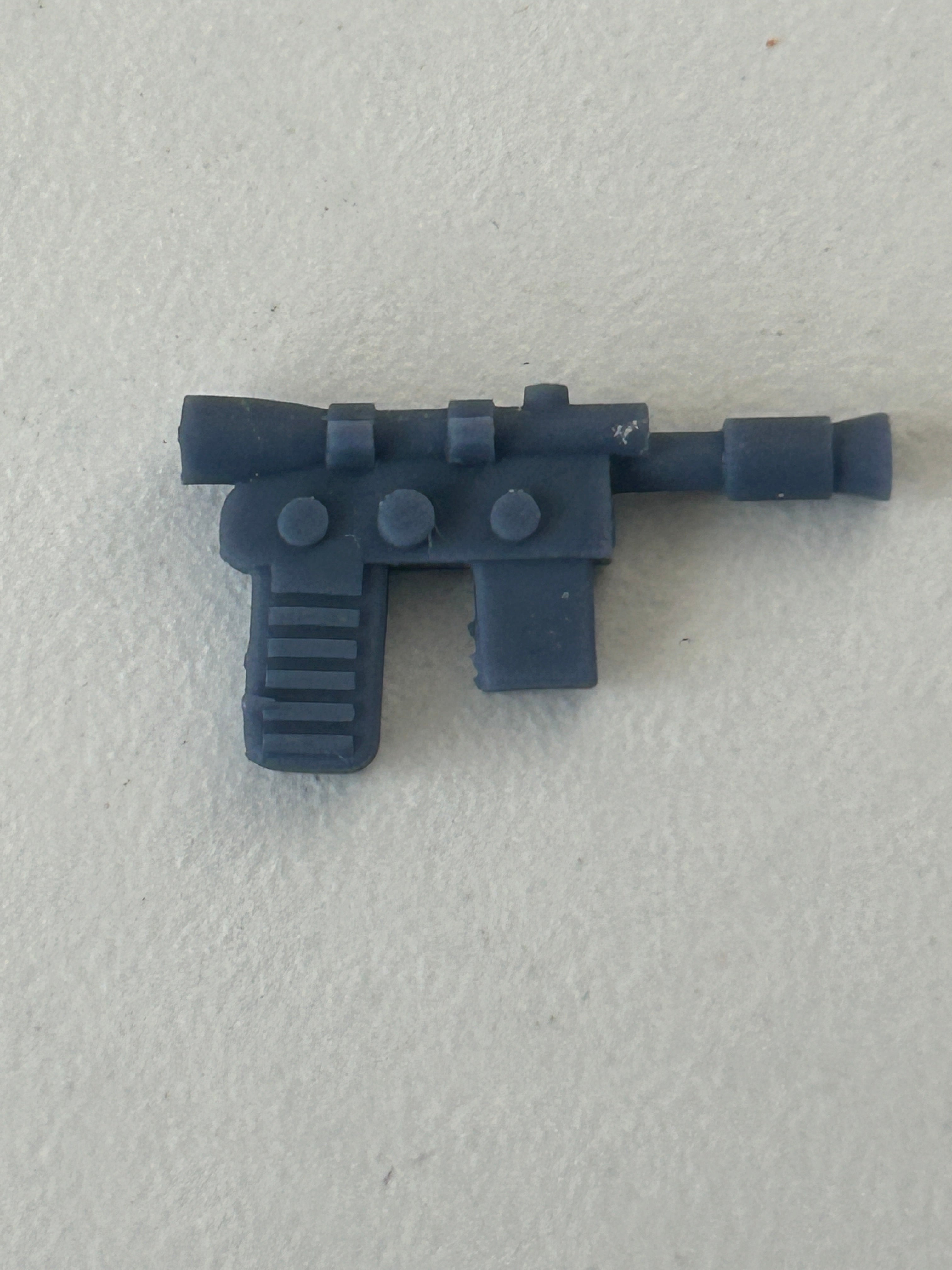 VINTAGE STAR WARS REPRODUCTION/REPLICA WEAPON REBEL BLASTER BLUE 3D PRINTED