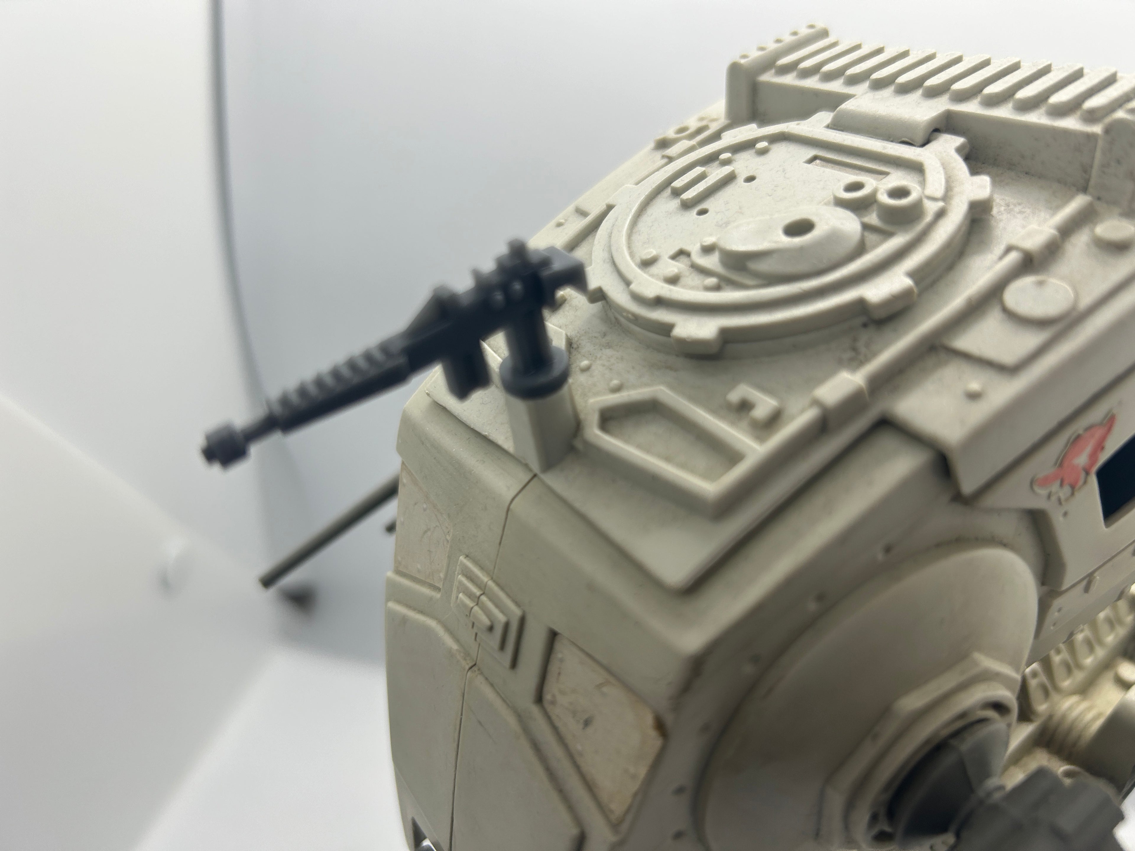 VINTAGE STAR WARS REPRODUCTION/REPLICA  AT-ST SCOUT WALKER TOP GUN 3D PRINTED