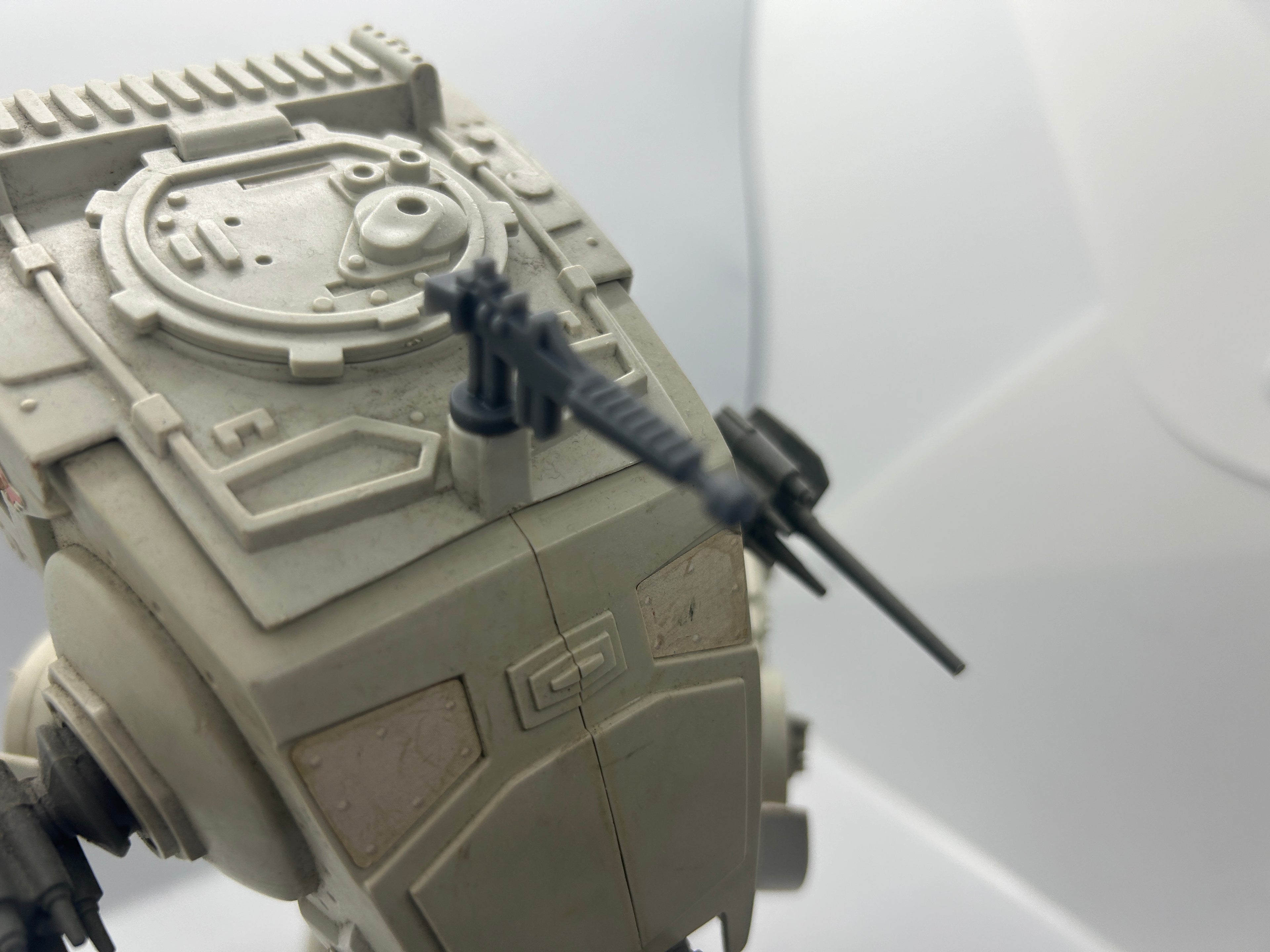 VINTAGE STAR WARS REPRODUCTION/REPLICA  AT-ST SCOUT WALKER TOP GUN 3D PRINTED
