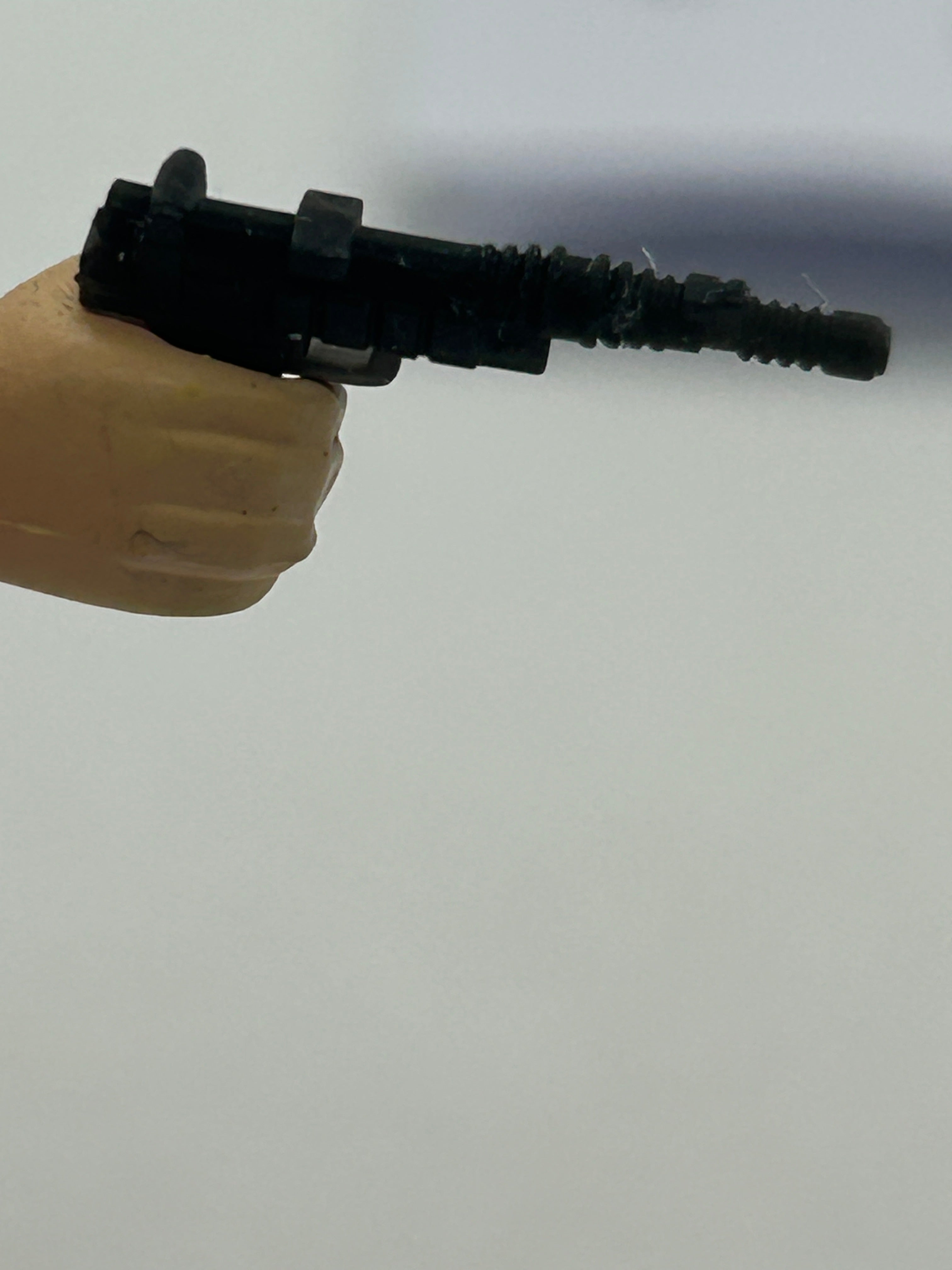 VINTAGE STAR WARS REPRODUCTION/REPLICA WEAPON ENDOR BLASTER BLACK 3D PRINTED