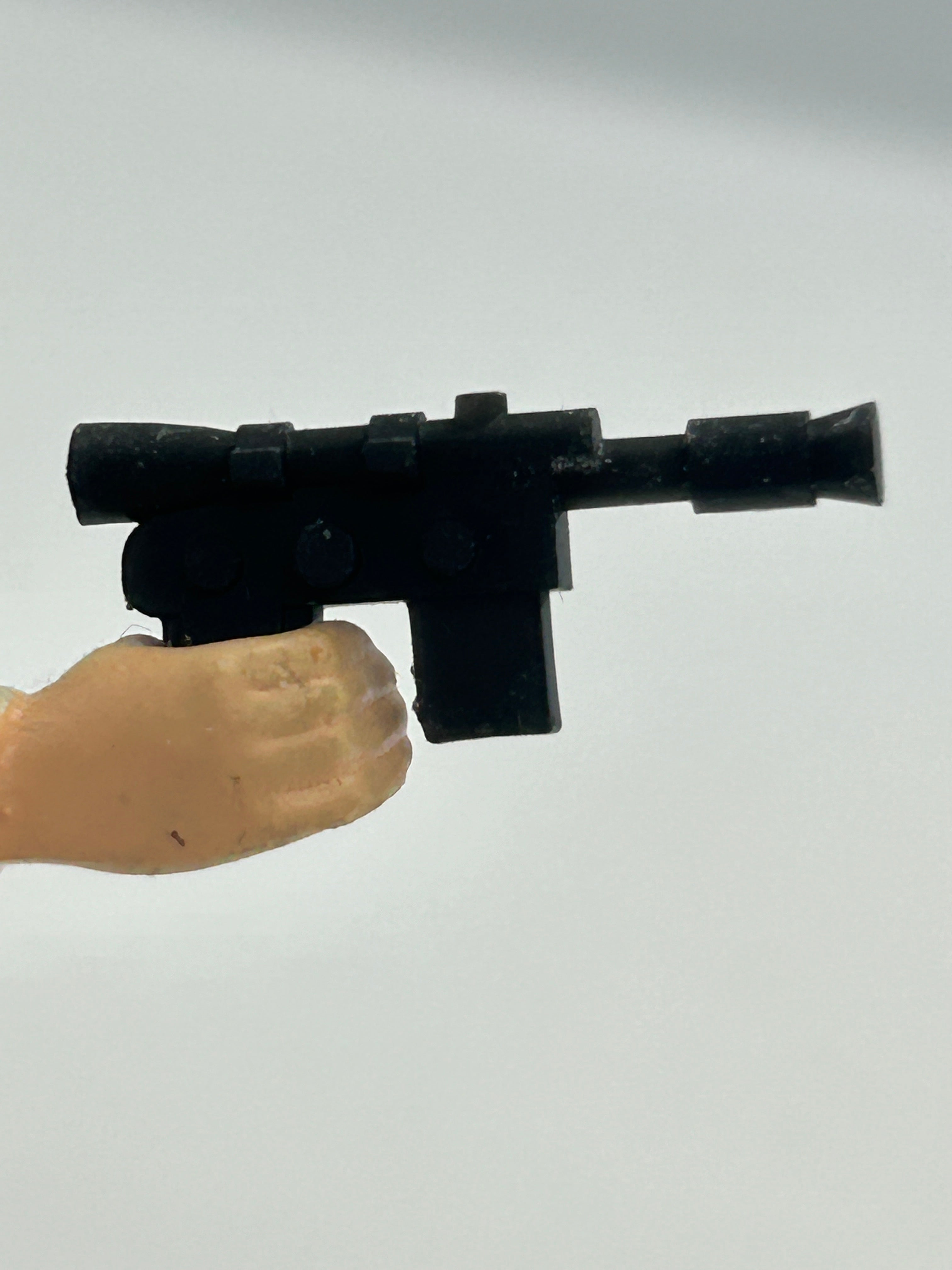 VINTAGE STAR WARS REPRODUCTION/REPLICA WEAPON REBEL BLASTER BLACK 3D PRINTED