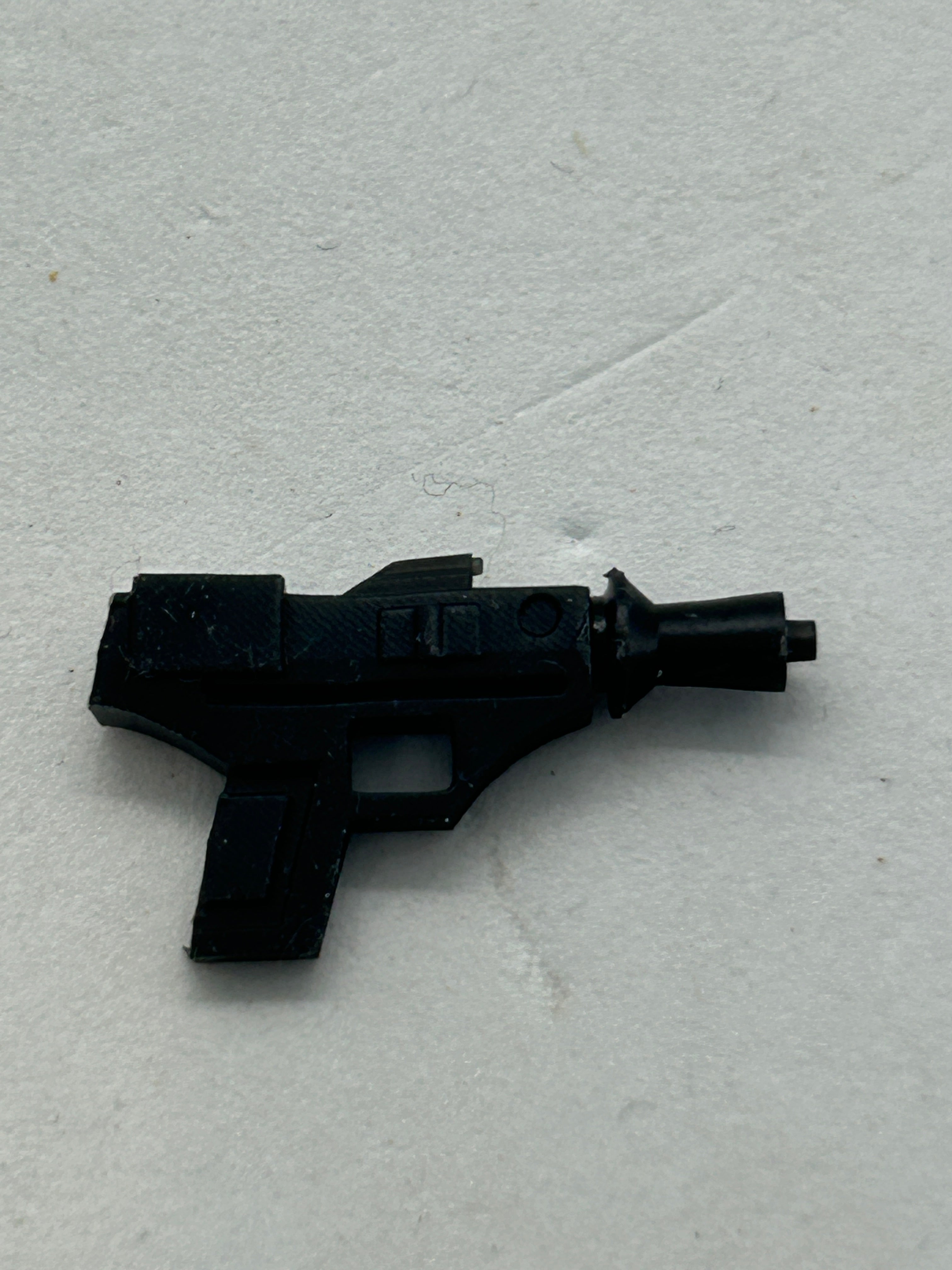 VINTAGE STAR WARS REPRODUCTION/REPLICA WEAPON PILOT BLASTER BLACK 3D PRINTED