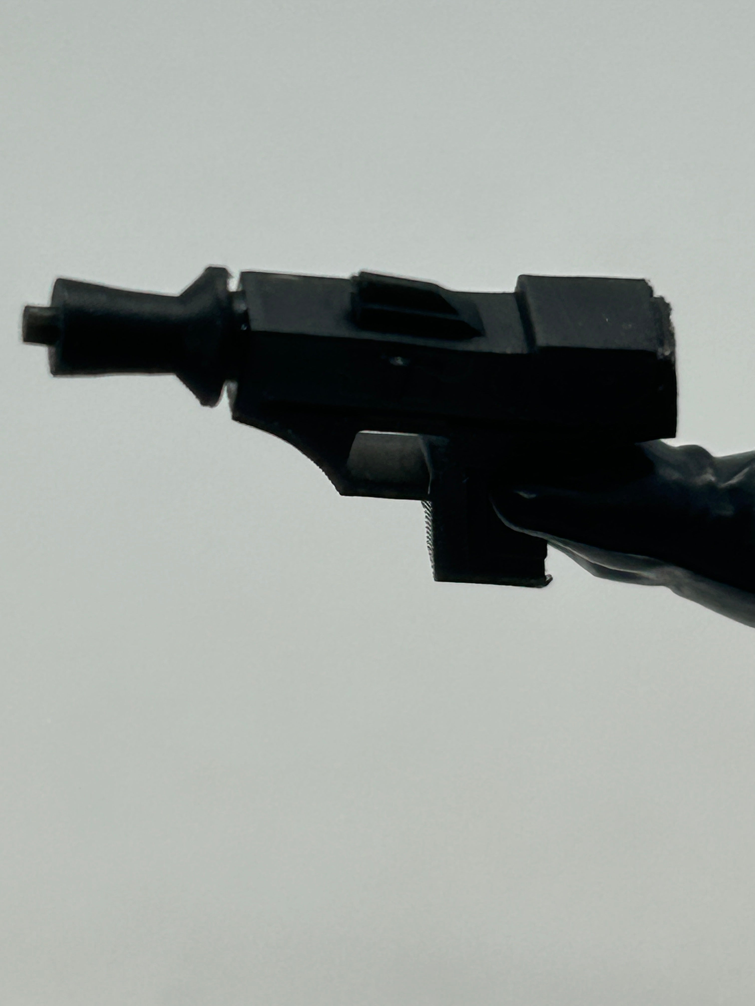 VINTAGE STAR WARS REPRODUCTION/REPLICA WEAPON PILOT BLASTER BLACK 3D PRINTED