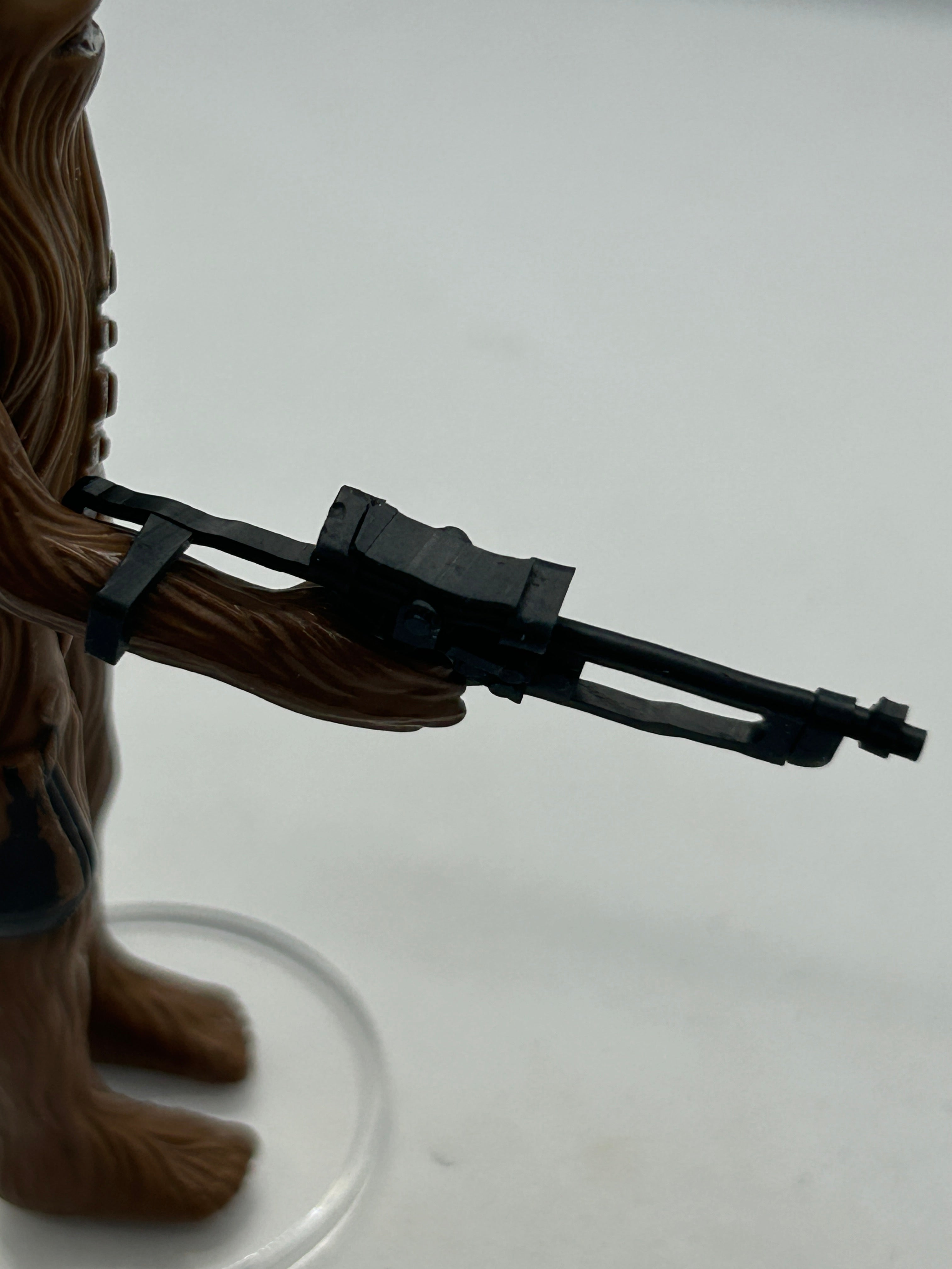 VINTAGE STAR WARS REPRODUCTION/REPLICA WEAPON CHEWBACCA BOWCASTER 3D PRINTED BLK