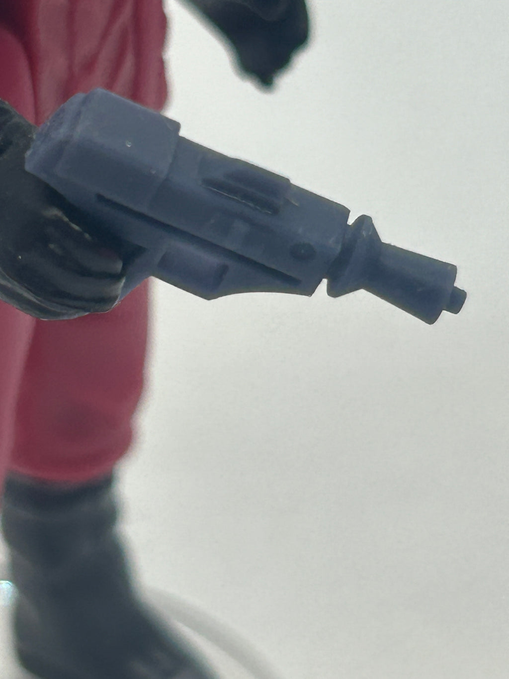 VINTAGE STAR WARS REPRODUCTION/REPLICA WEAPON PILOT BLASTER BLUE 3D PRINTED