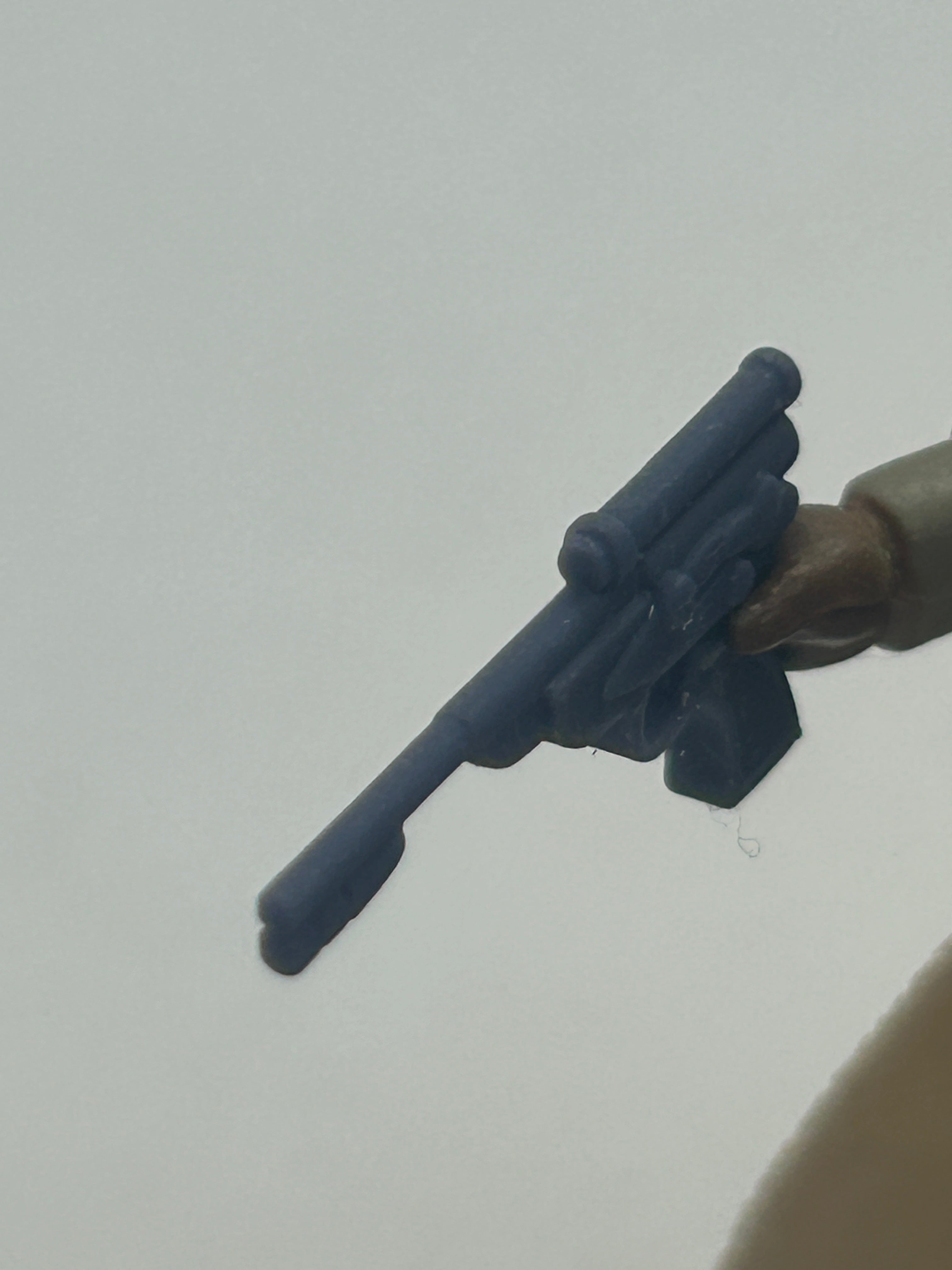 VINTAGE STAR WARS REPRODUCTION/REPLICA WEAPON PALACE BLASTER BLUE 3D PRINTED