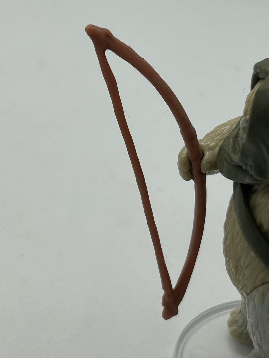 VINTAGE STAR WARS REPRODUCTION/REPLICA WEAPON EWOK BOW BROWN 3D PRINTED