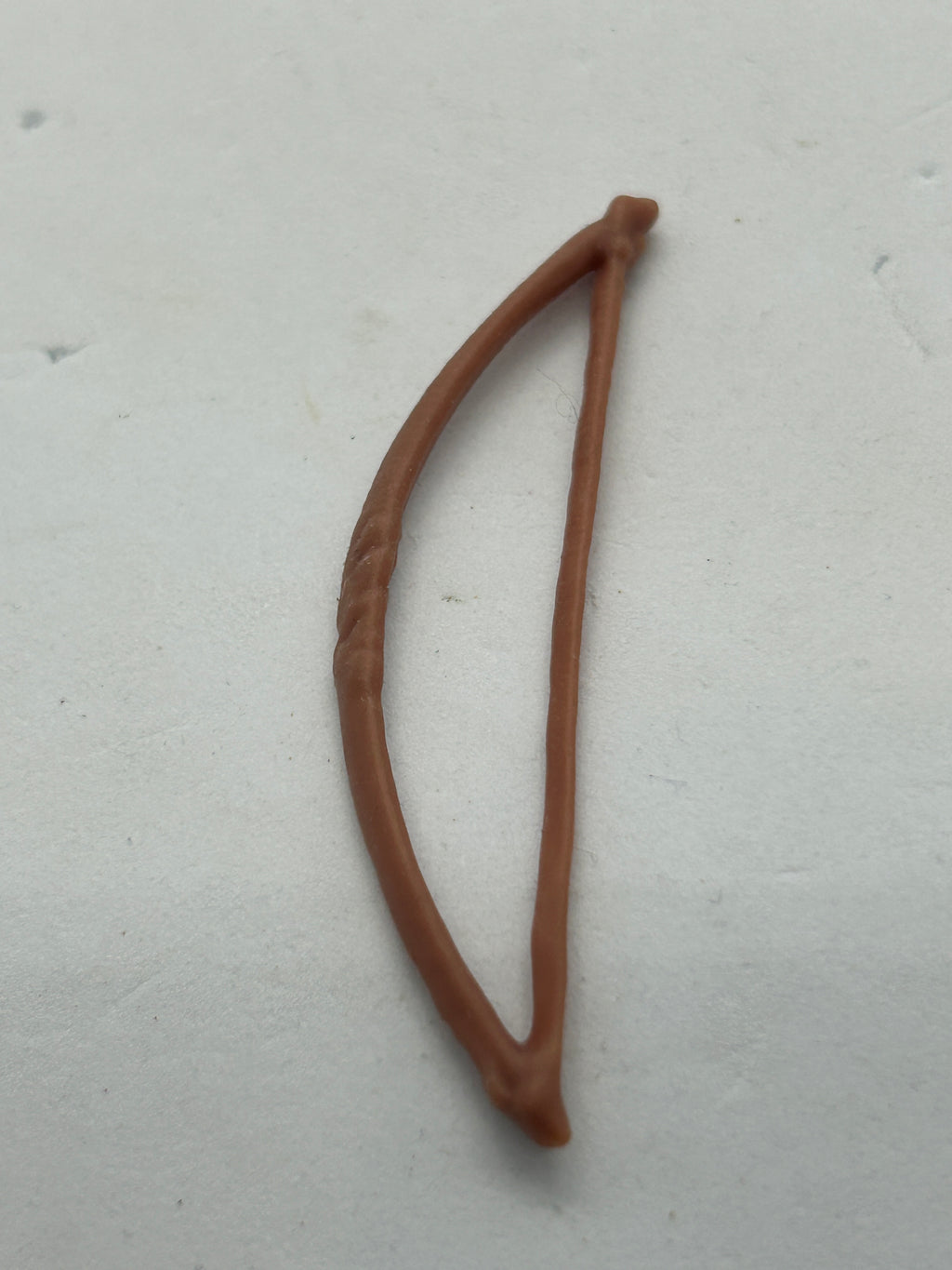 VINTAGE STAR WARS REPRODUCTION/REPLICA WEAPON EWOK BOW BROWN 3D PRINTED