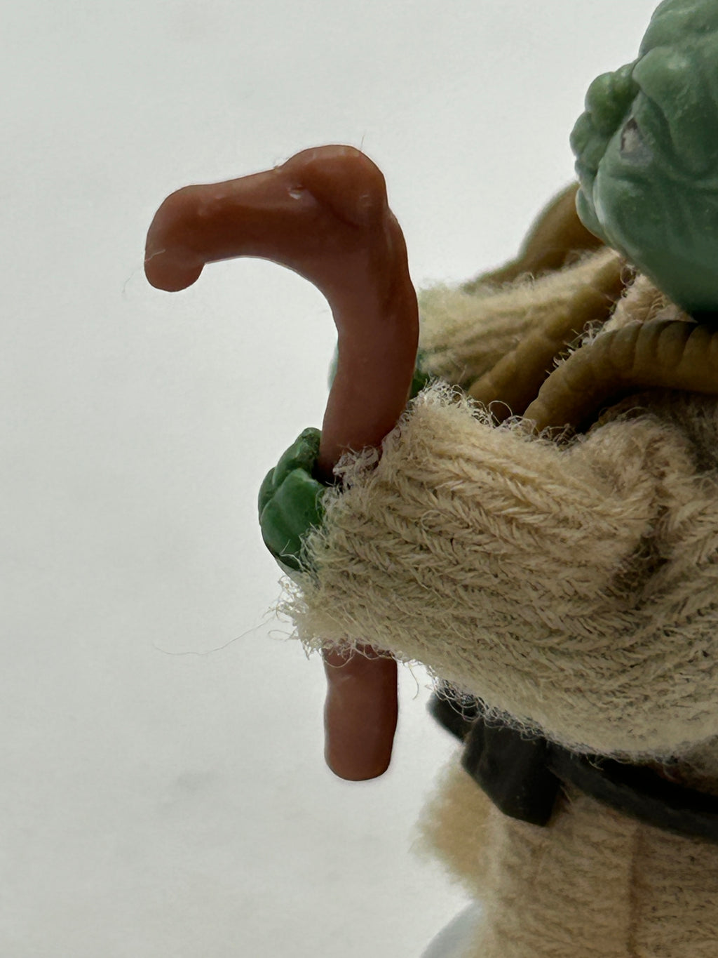 VINTAGE STAR WARS REPRODUCTION/REPLICA YODA CANE STICK 3D PRINTED UNPAINTED