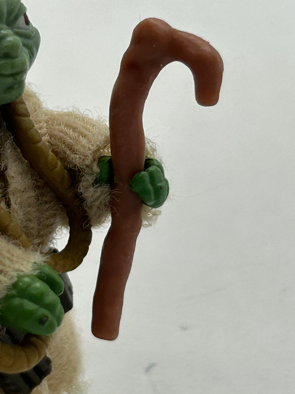 VINTAGE STAR WARS REPRODUCTION/REPLICA YODA CANE STICK 3D PRINTED UNPAINTED