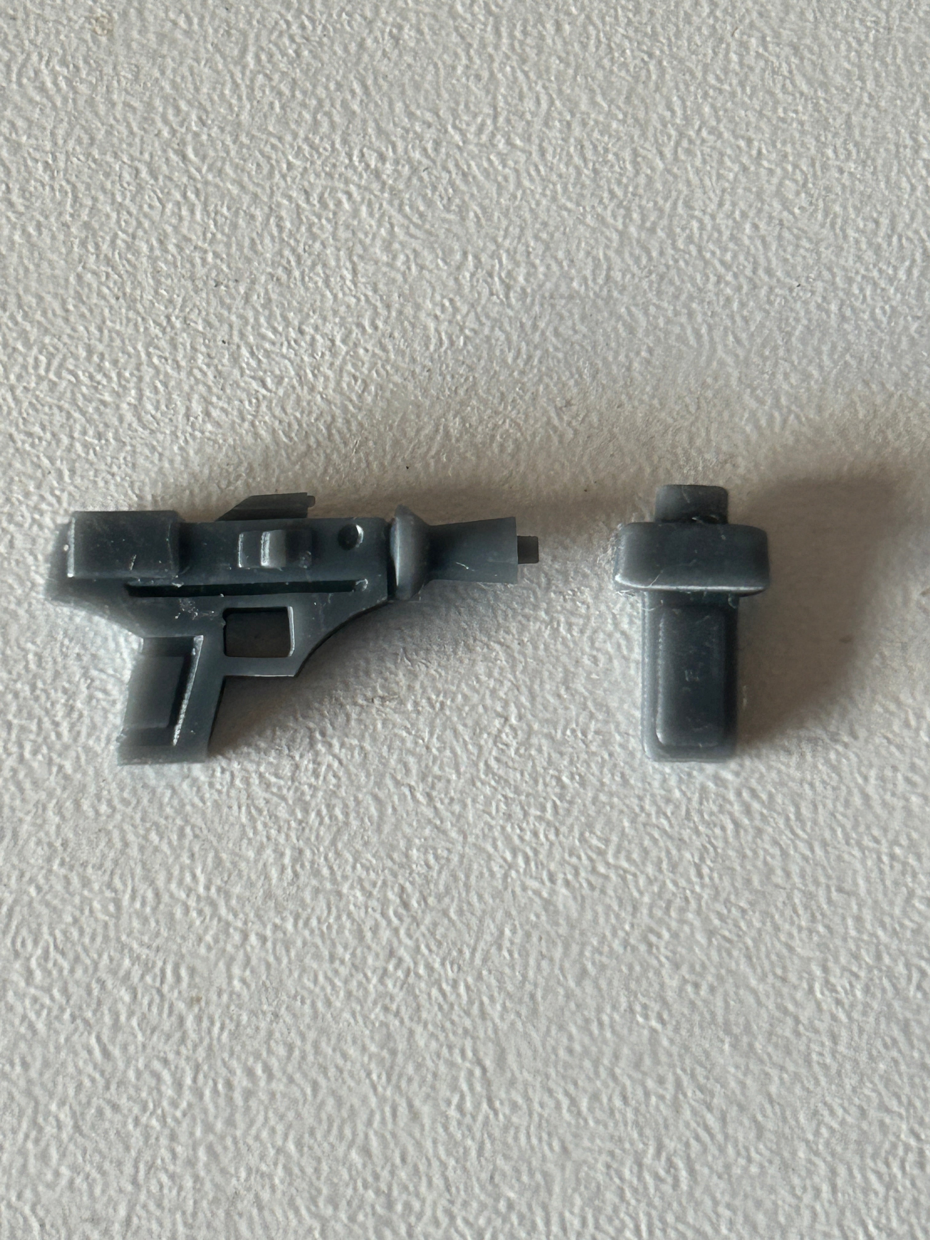 VINTAGE STAR WARS REPRODUCTION/REPLICA WEAPON PILOT BLASTER & COM  DARK GREY 3D