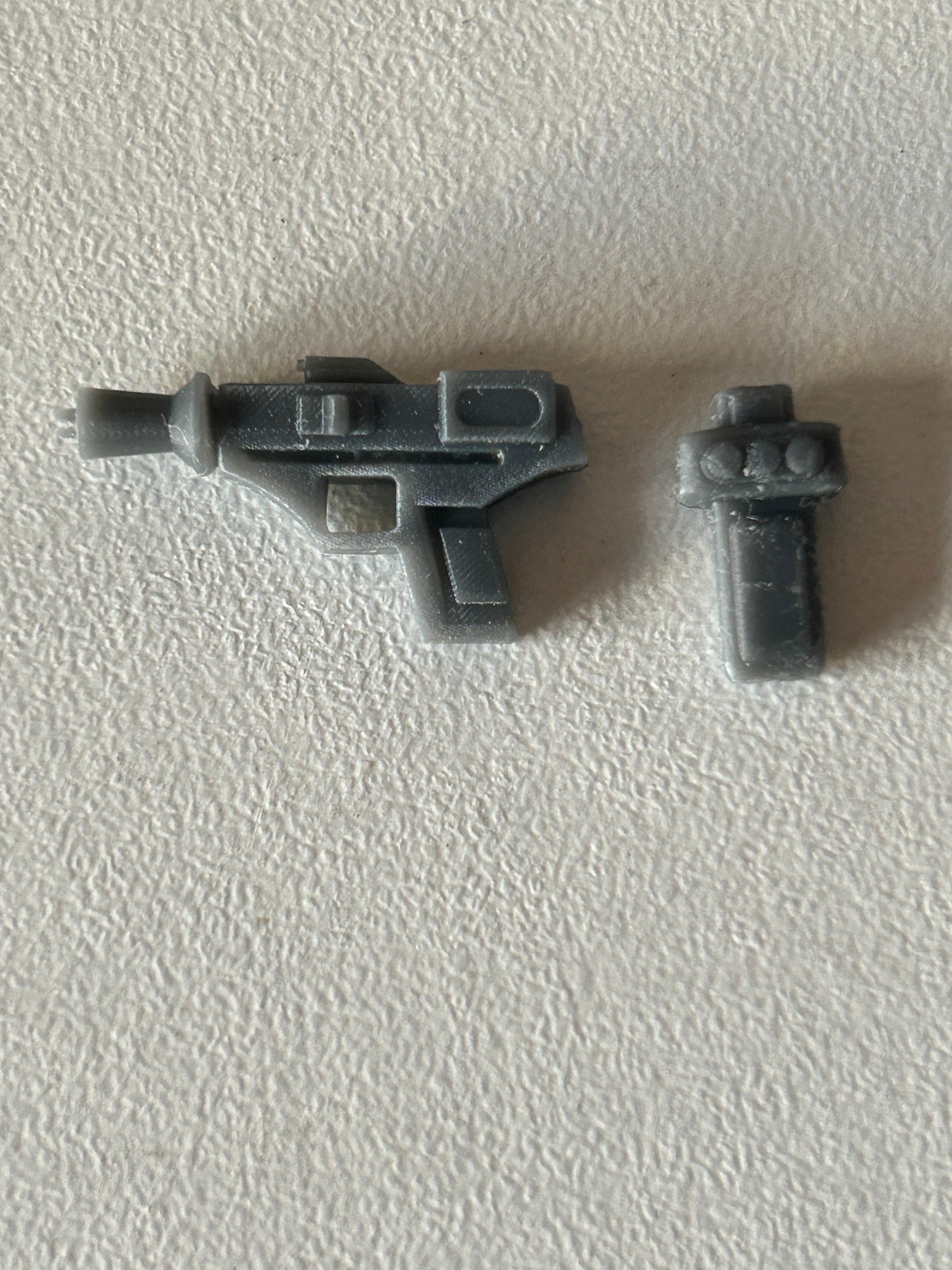 VINTAGE STAR WARS REPRODUCTION/REPLICA WEAPON PILOT BLASTER & COM  DARK GREY 3D