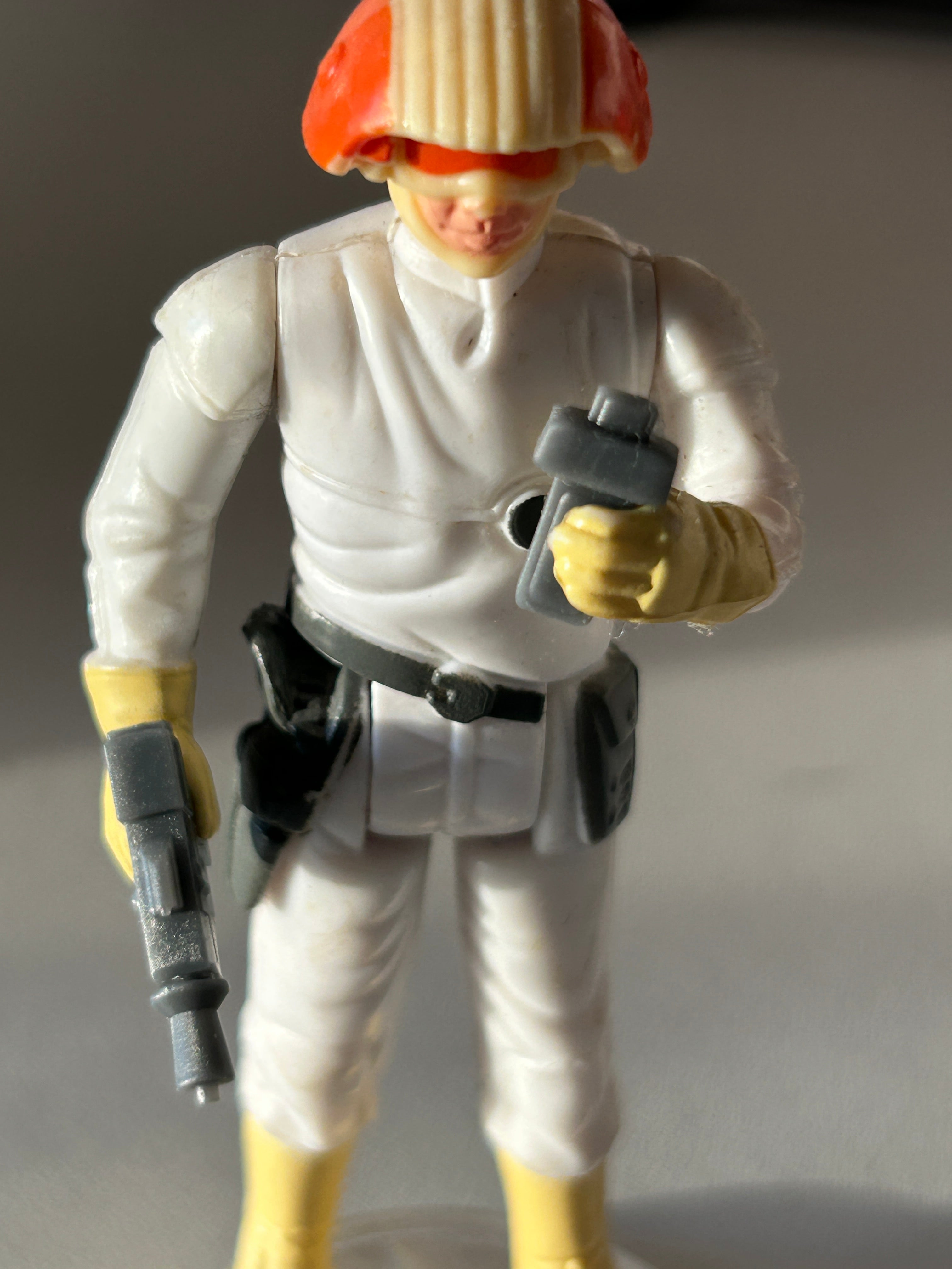 VINTAGE STAR WARS REPRODUCTION/REPLICA WEAPON PILOT BLASTER & COM  DARK GREY 3D