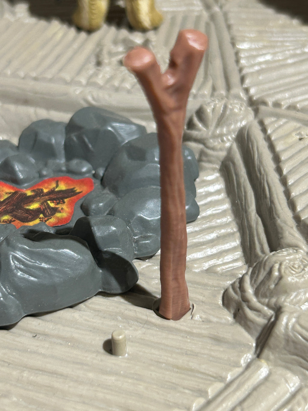 VINTAGE STAR WARS REPRODUCTION/REPLICA  EWOK VILLAGE FIRE PIT SUPPORT X1 3D