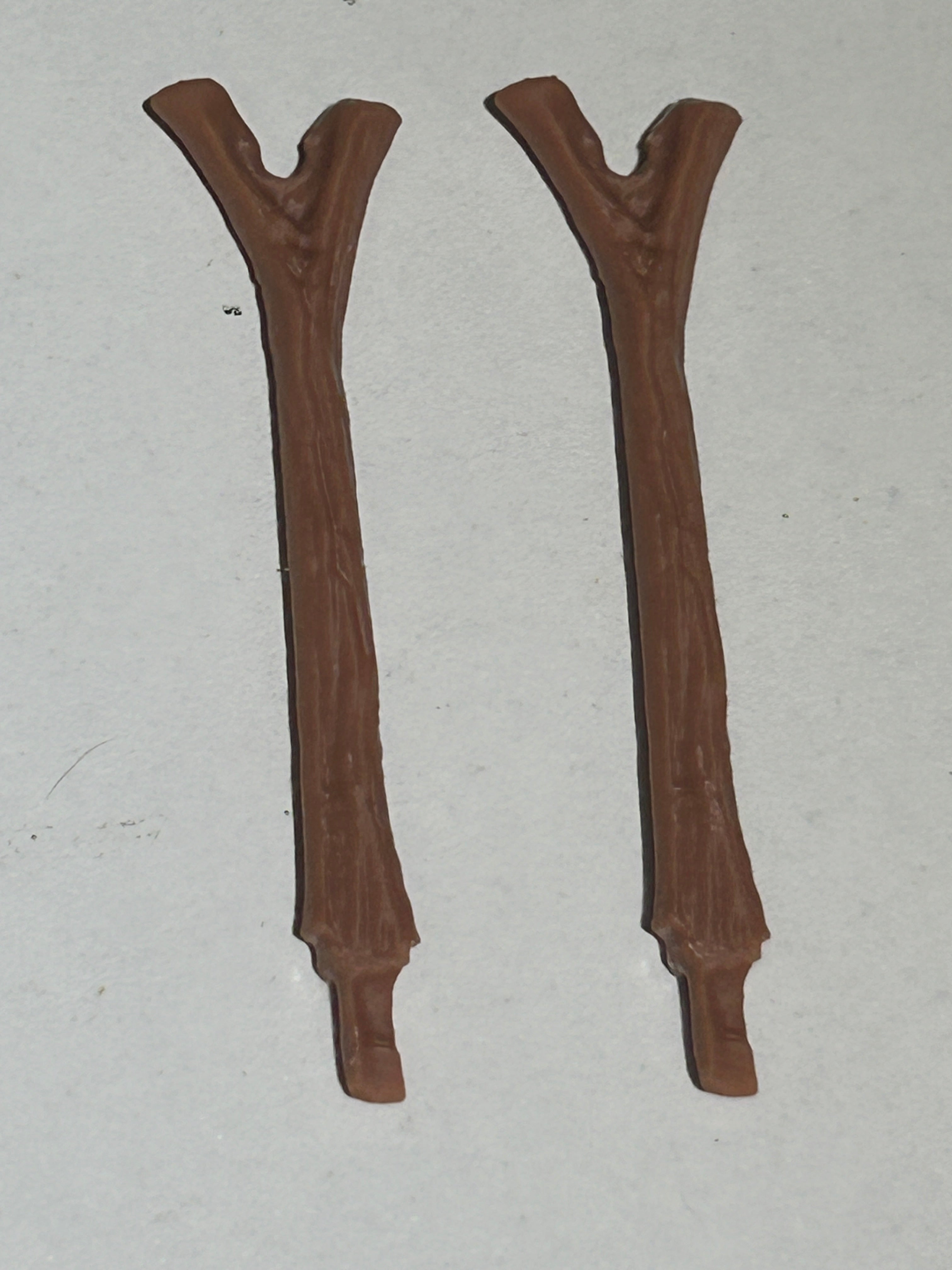 VINTAGE STAR WARS REPRODUCTION/REPLICA  EWOK VILLAGE FIRE PIT SUPPORTS & SPIT 3D