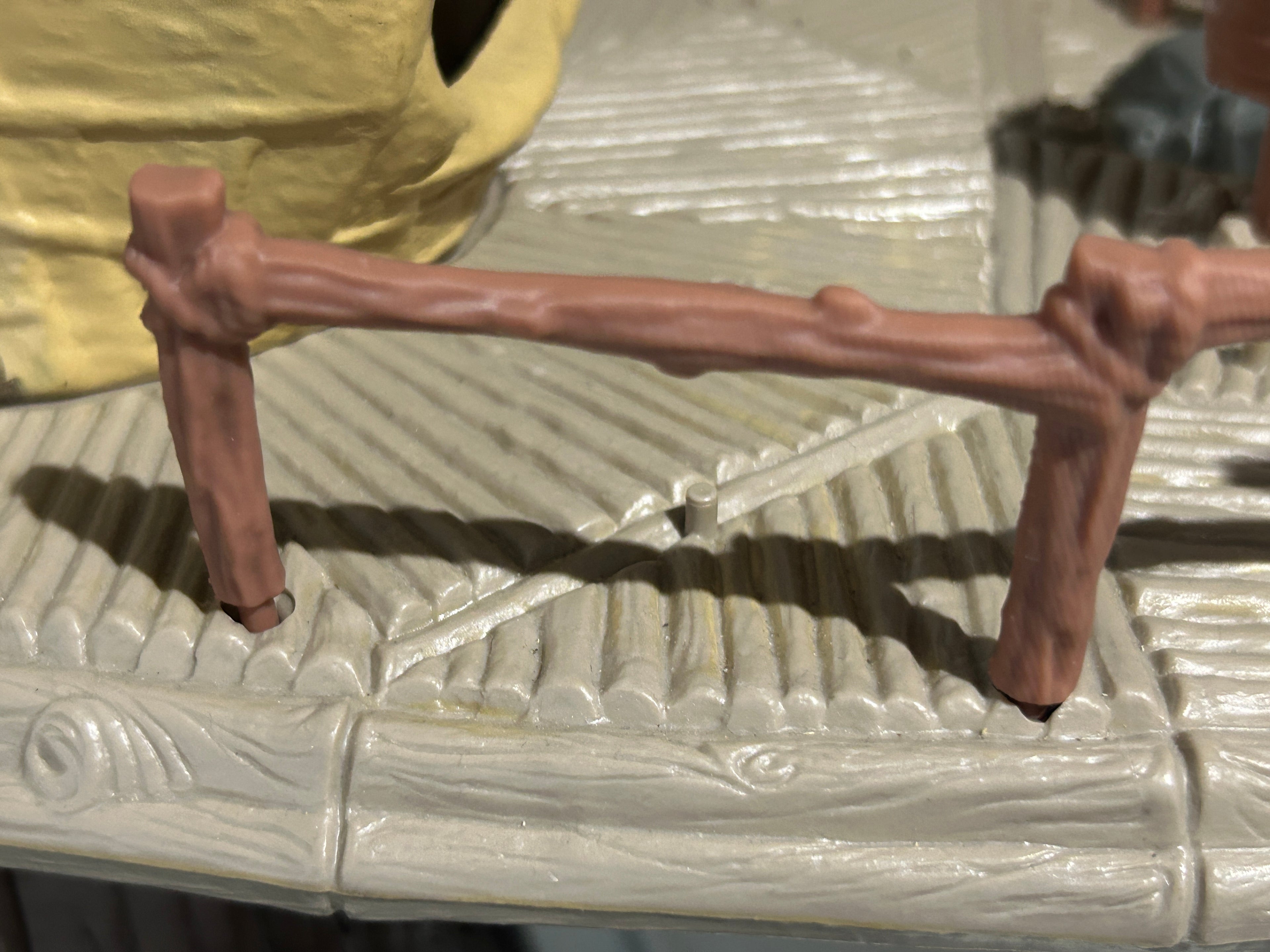 VINTAGE STAR WARS REPRODUCTION/REPLICA  EWOK VILLAGE RAIL 3 PRONG PRINTED