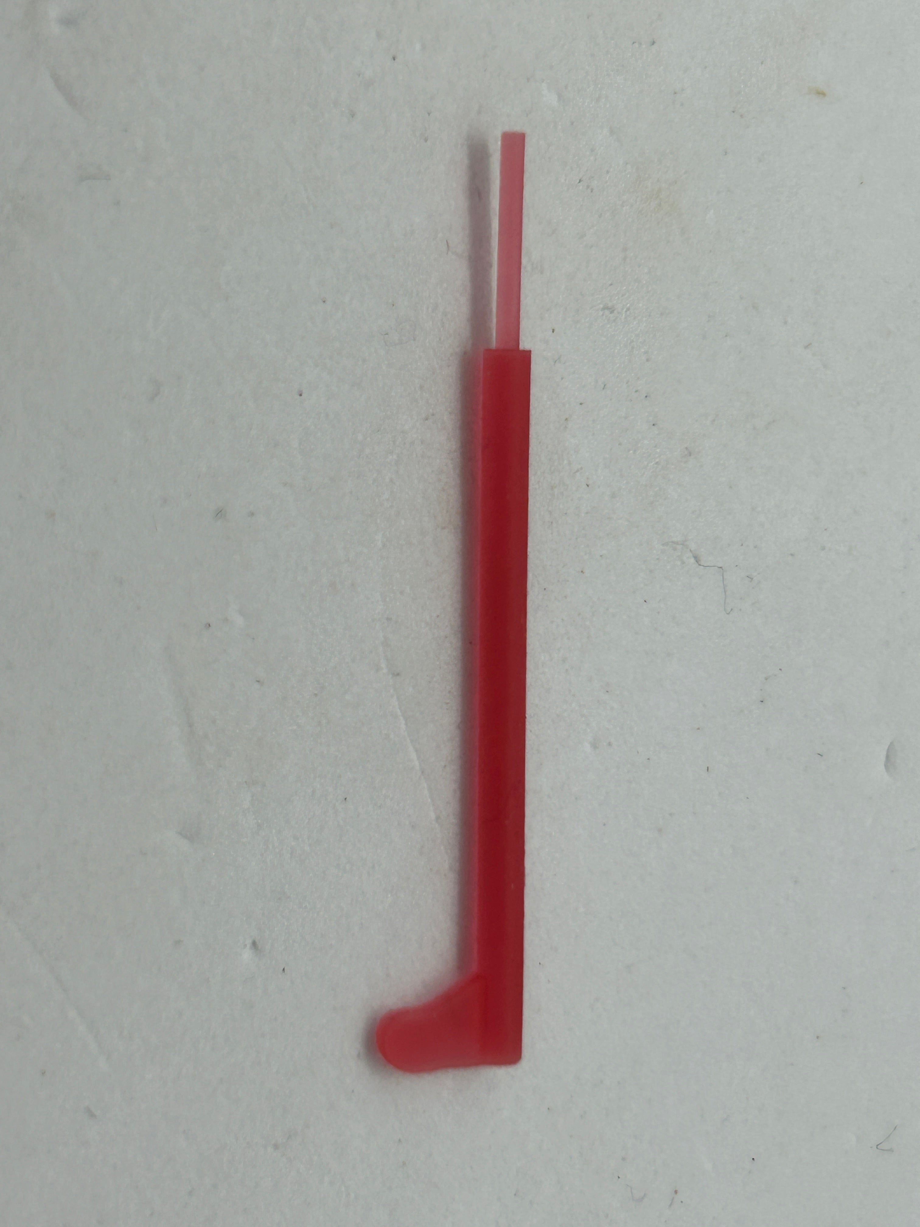 VINTAGE STAR WARS REPRODUCTION/REPLICA WEAPON UNPAINTED LIGHTSABRE RED 3D PRINT