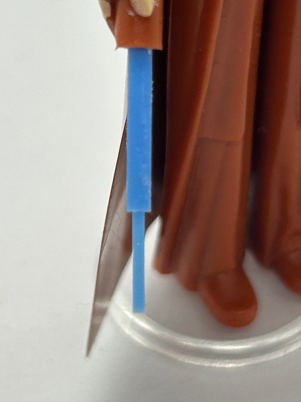 VINTAGE STAR WARS REPRODUCTION/REPLICA WEAPON UNPAINTED LIGHTSABRE BLUE 3D PRINT