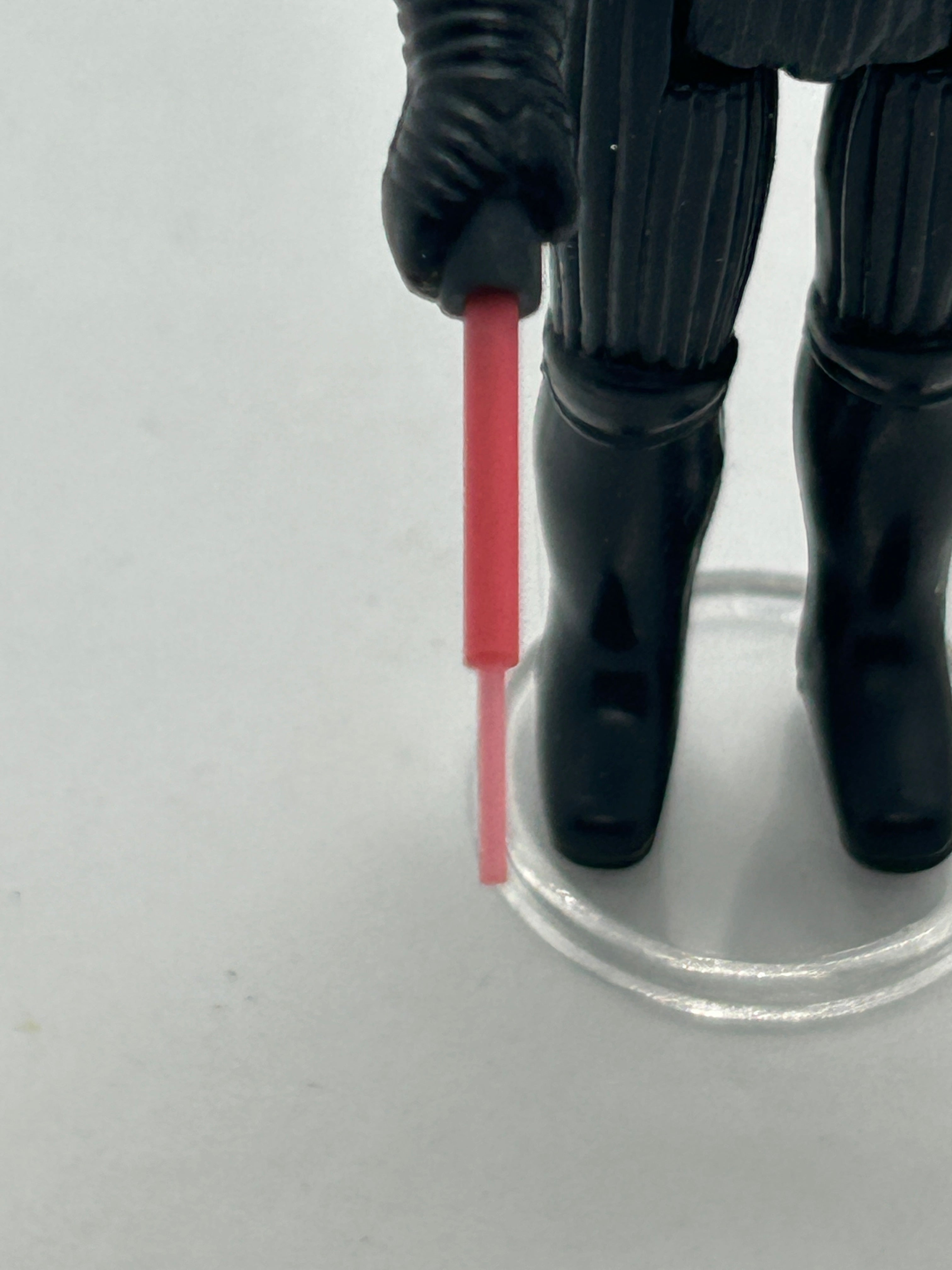 VINTAGE STAR WARS REPRODUCTION/REPLICA WEAPON UNPAINTED LIGHTSABRE RED 3D PRINT