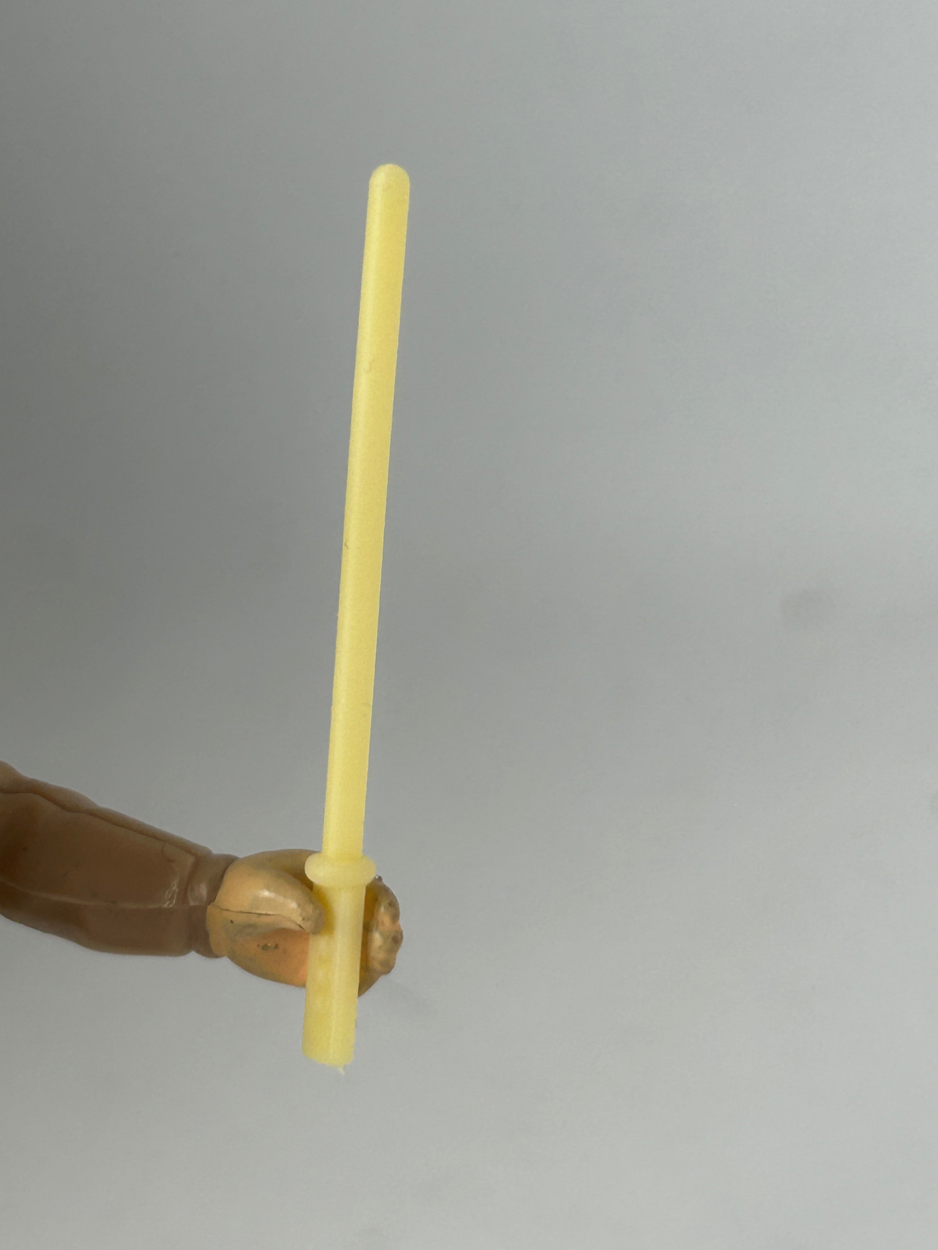 VINTAGE STAR WARS REPRODUCTION/REPLICA WEAPON KNIGHT SABER YELLOW X1 3D PRINTED