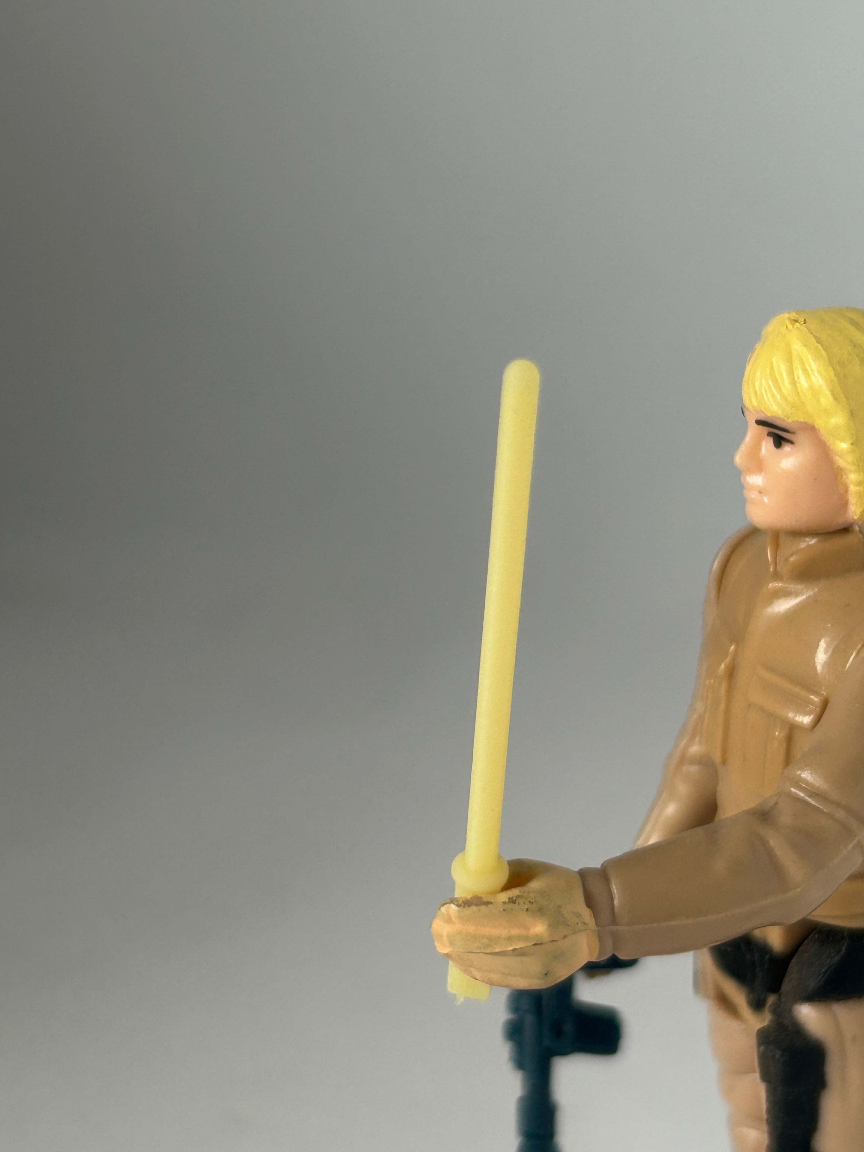 VINTAGE STAR WARS REPRODUCTION/REPLICA WEAPON KNIGHT SABER YELLOW X1 3D PRINTED