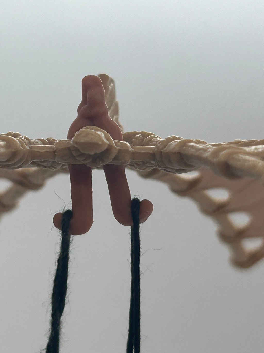 VINTAGE STAR WARS REPRODUCTION/REPLICA  1983 EWOK GLIDER BOULDER CLIP HOOK