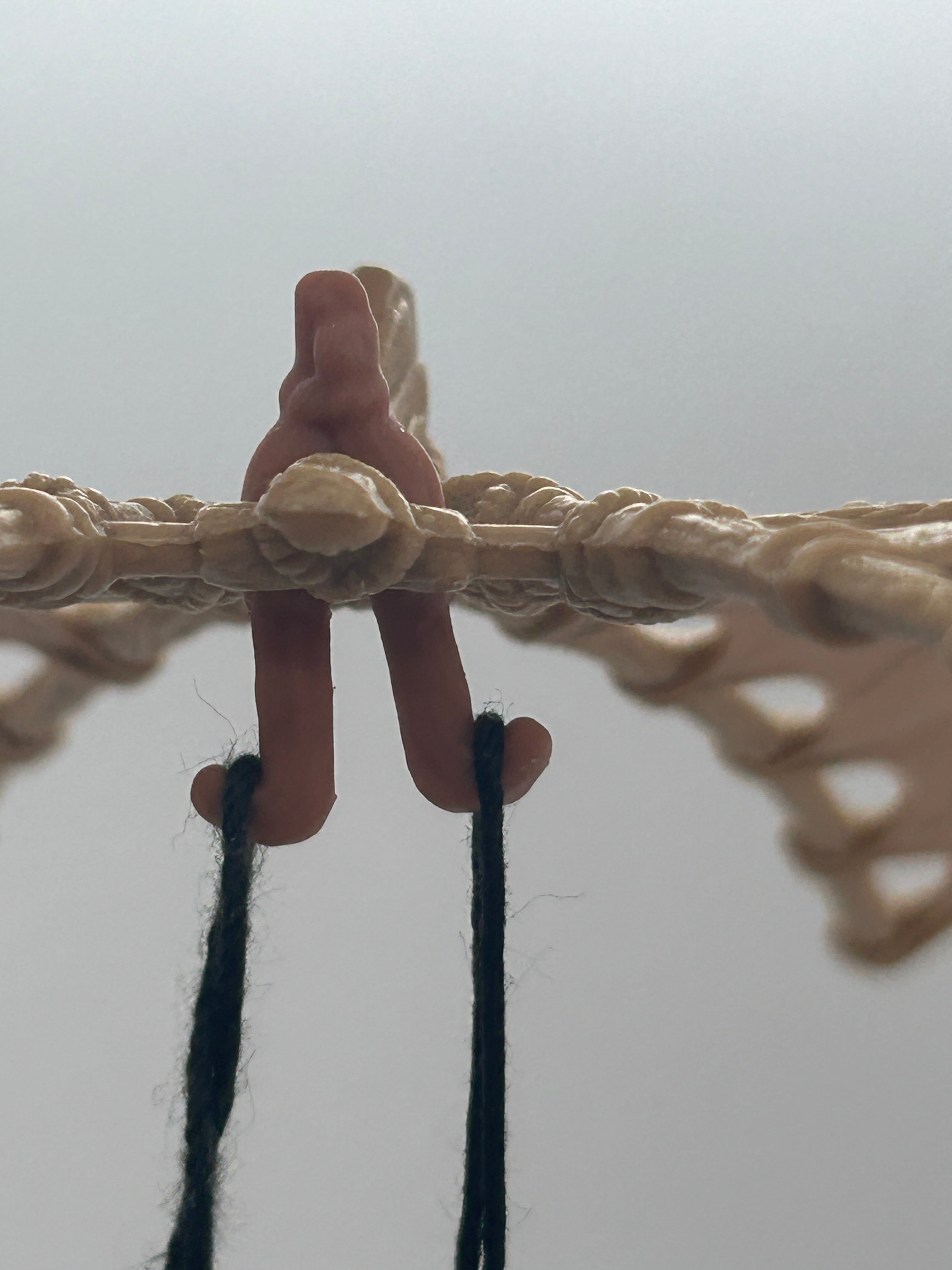 VINTAGE STAR WARS REPRODUCTION/REPLICA  1983 EWOK GLIDER BOULDER CLIP HOOK