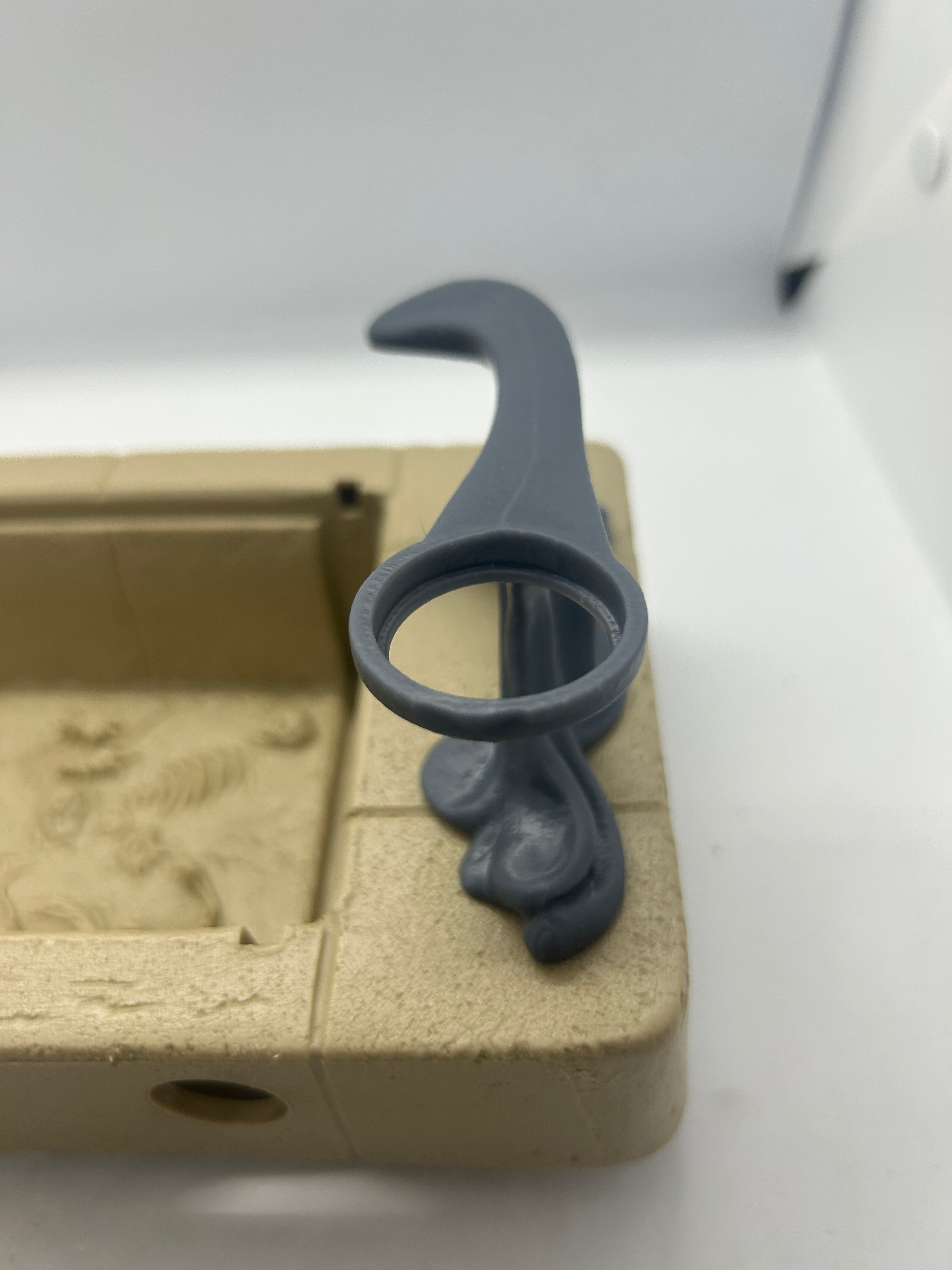 VINTAGE STAR WARS REPRODUCTION JABBA THE HUTT PLAYSET PIPE AND BONG STAND 3D