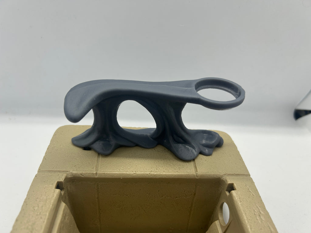 VINTAGE STAR WARS REPRODUCTION JABBA THE HUTT PLAYSET PIPE AND BONG STAND 3D