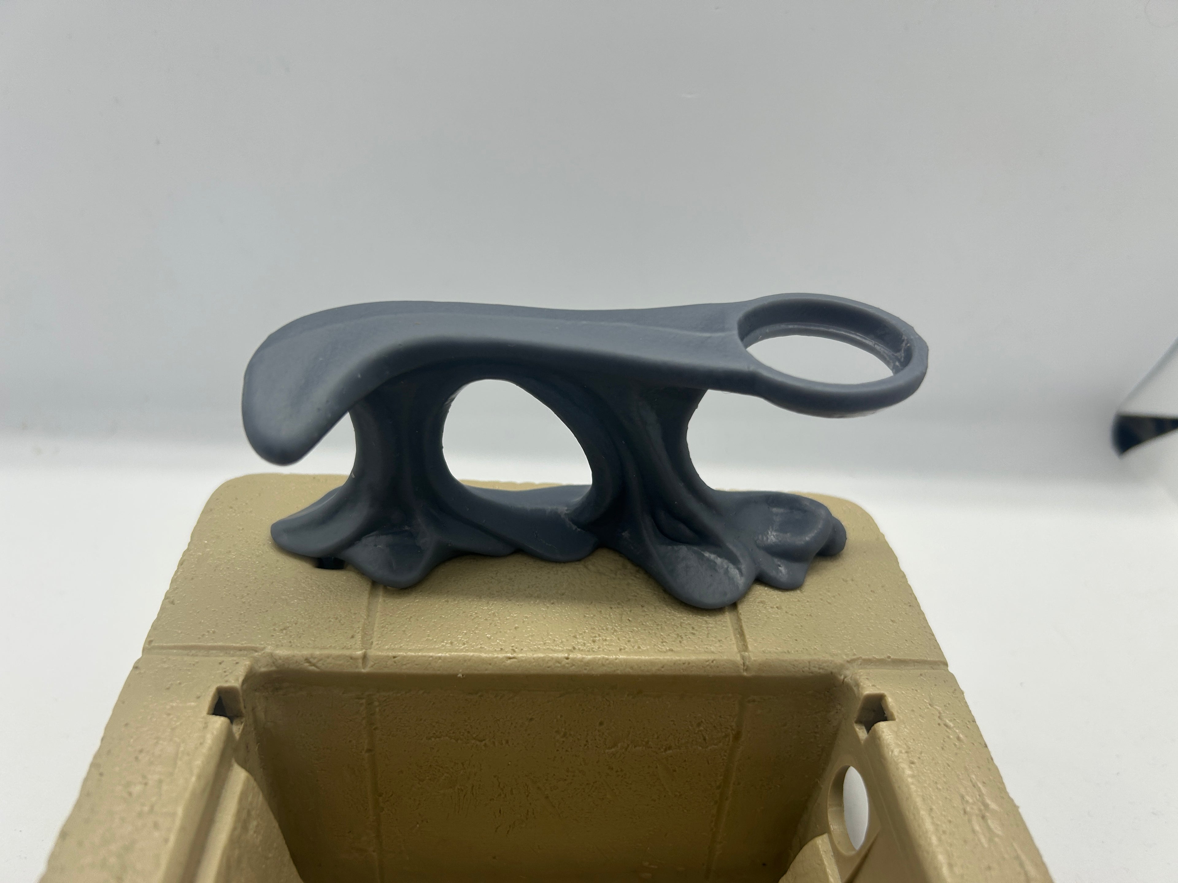 VINTAGE STAR WARS REPRODUCTION JABBA THE HUTT PLAYSET PIPE AND BONG STAND 3D