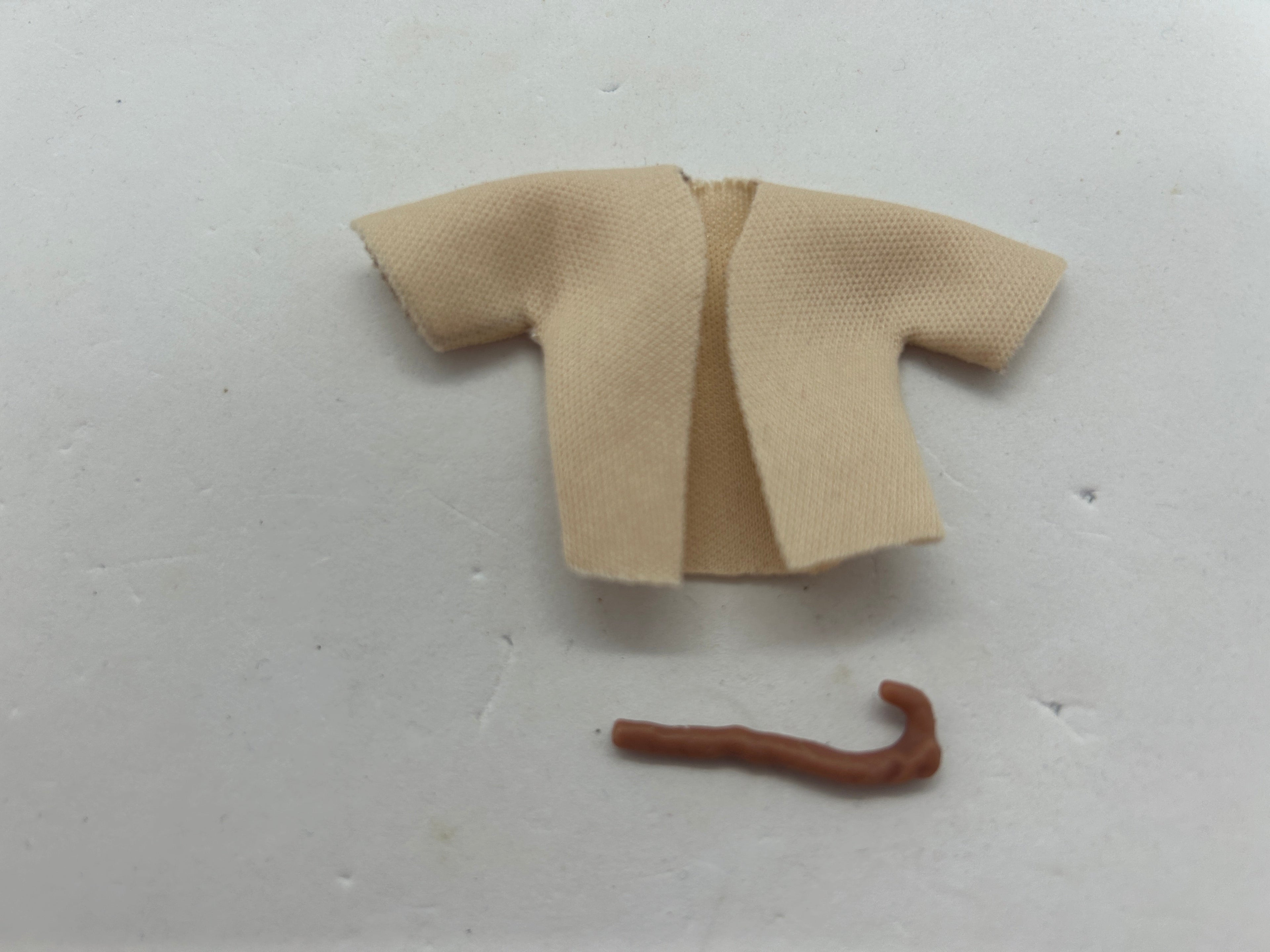 VINTAGE STAR WARS YODA REPRODUCTION REPLICA CAPE & 3D GIMER STICK