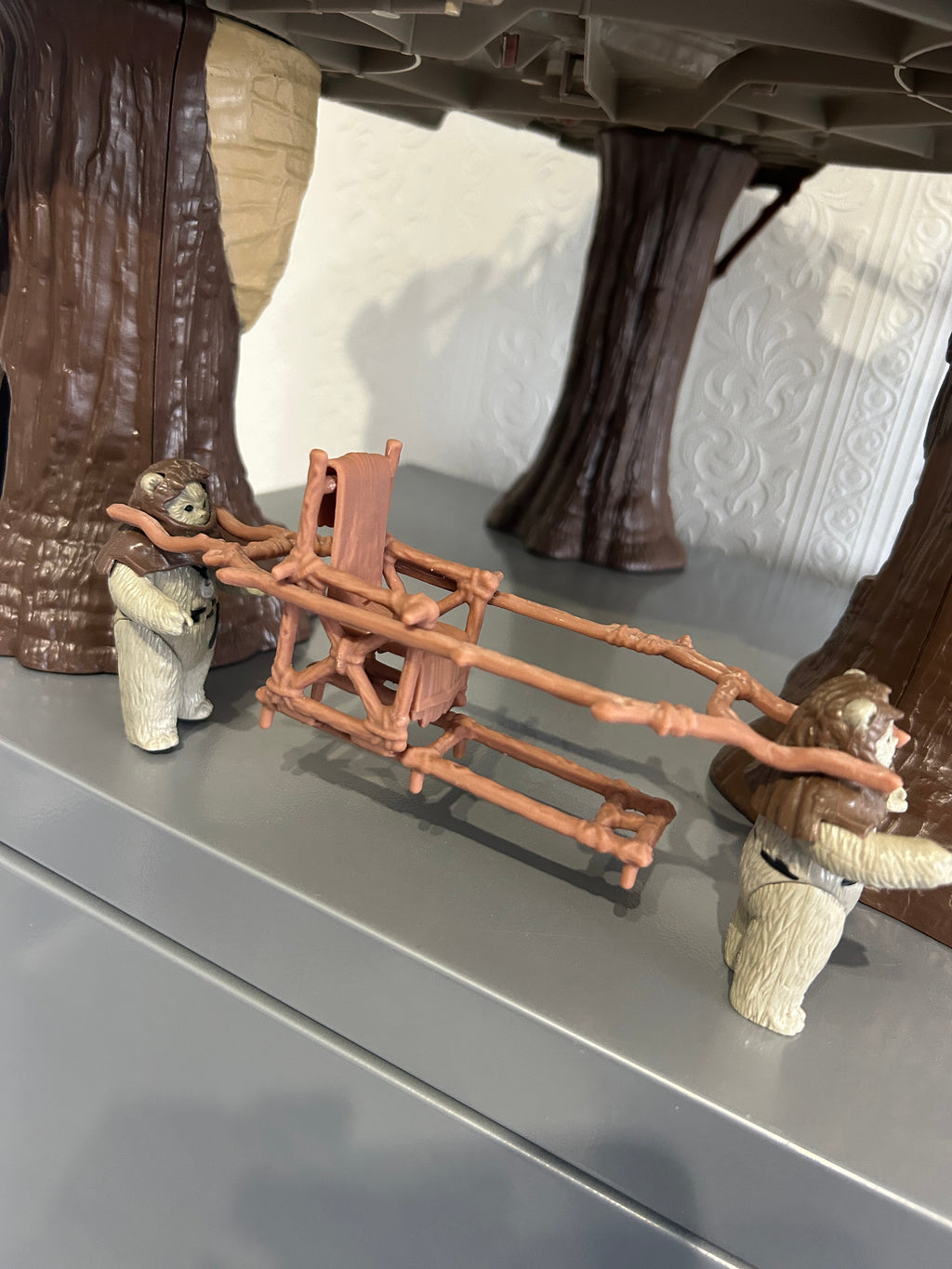 VINTAGE STAR WARS REPRODUCTION/REPLICA  EWOK VILLAGE C3PO CHAIR 3D PRINTED